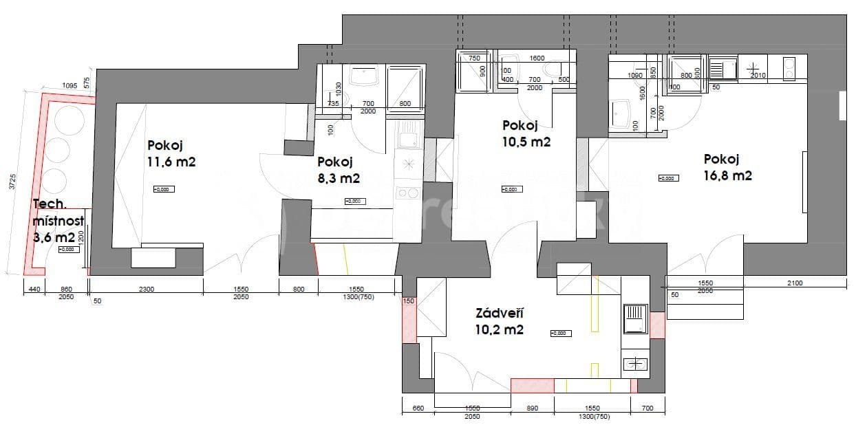Studio flat to rent, 19 m², Libčice nad Vltavou, Středočeský Region Studio flat to rent, 19 m², Libčice nad Vltavou, Středočeský Region