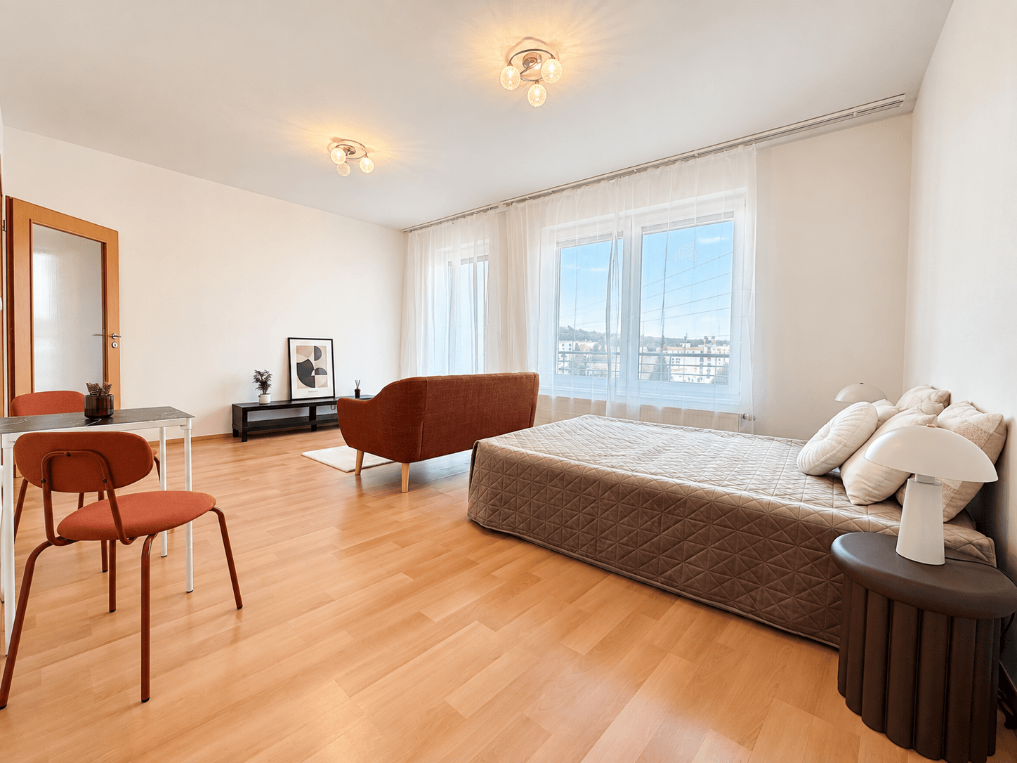 Studio flat to rent, 46 m², Nademlejnská, Prague, Prague Studio flat to rent, 46 m², Nademlejnská, Prague, Prague