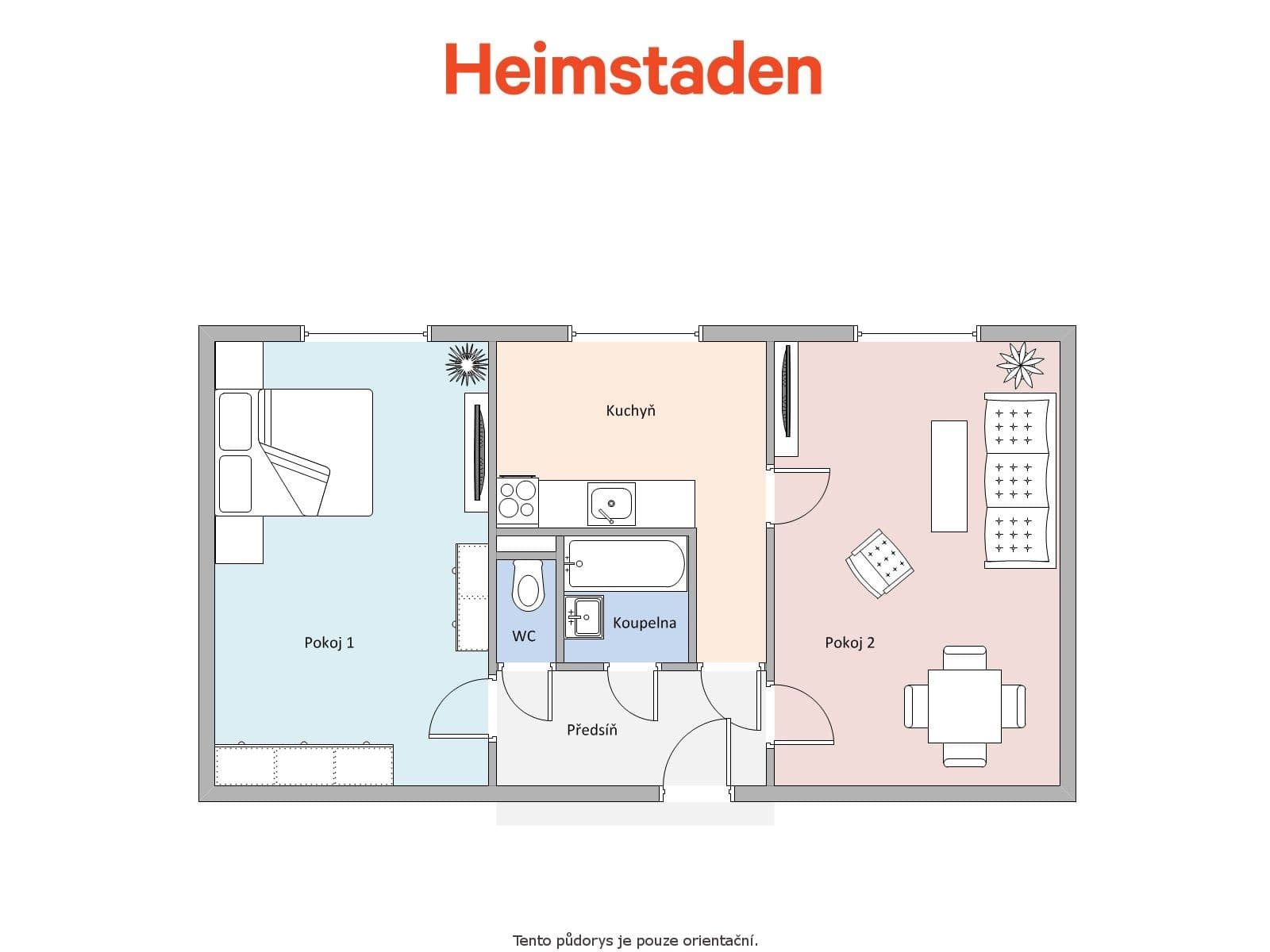 2 bedroom flat to rent, 49 m², Slezská, Havířov, Moravskoslezský Region 2 bedroom flat to rent, 49 m², Slezská, Havířov, Moravskoslezský Region