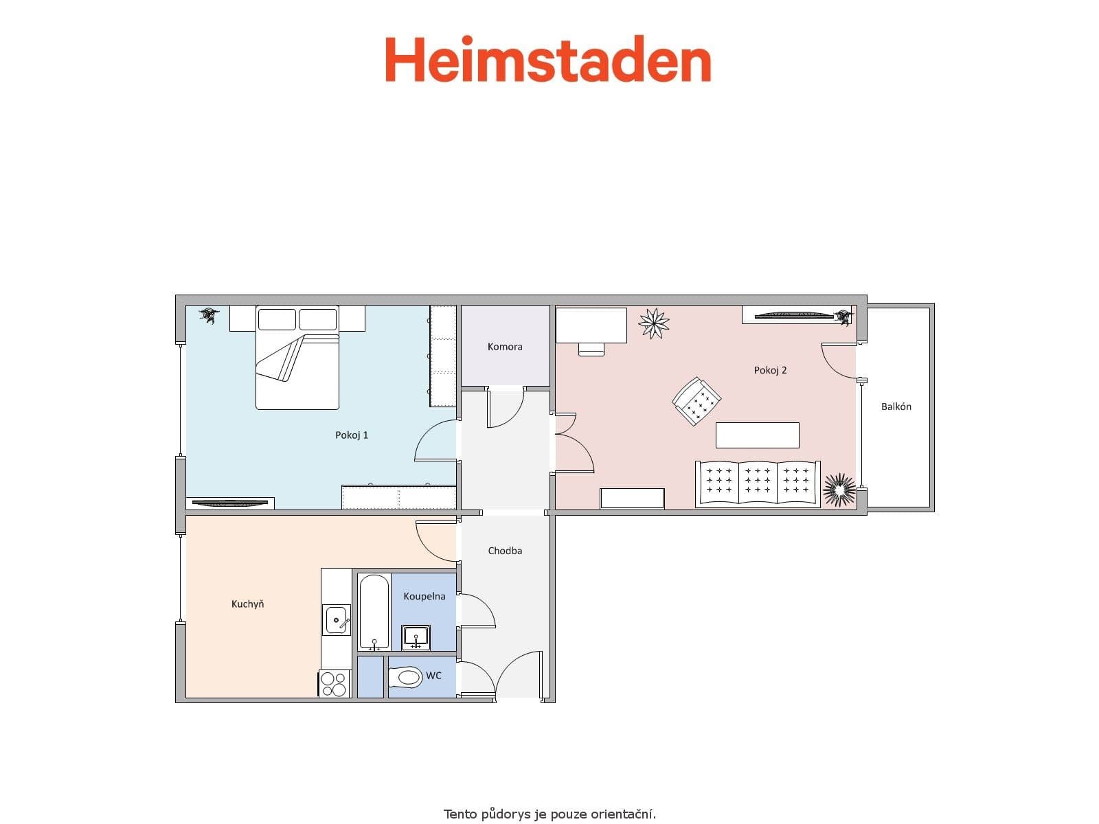 2 bedroom flat to rent, 55 m², Československé armády, Frýdek-Místek, Moravskoslezský Region 2 bedroom flat to rent, 55 m², Československé armády, Frýdek-Místek, Moravskoslezský Region