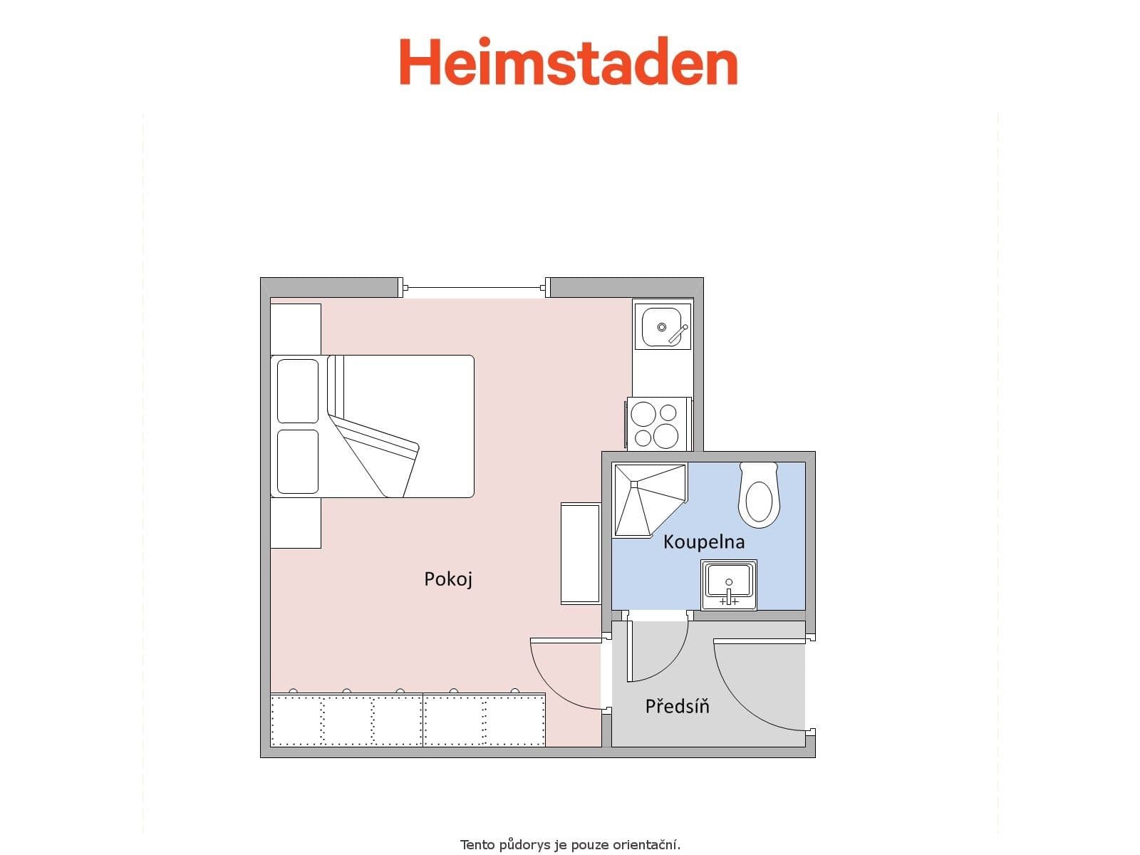 Studio flat to rent, 21 m², Nad Mostárnou, Frýdek-Místek, Moravskoslezský Region Studio flat to rent, 21 m², Nad Mostárnou, Frýdek-Místek, Moravskoslezský Region