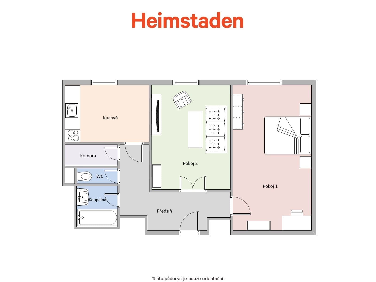 2 bedroom flat to rent, 56 m², tř. Osvobození, Karviná, Moravskoslezský Region 2 bedroom flat to rent, 56 m², tř. Osvobození, Karviná, Moravskoslezský Region