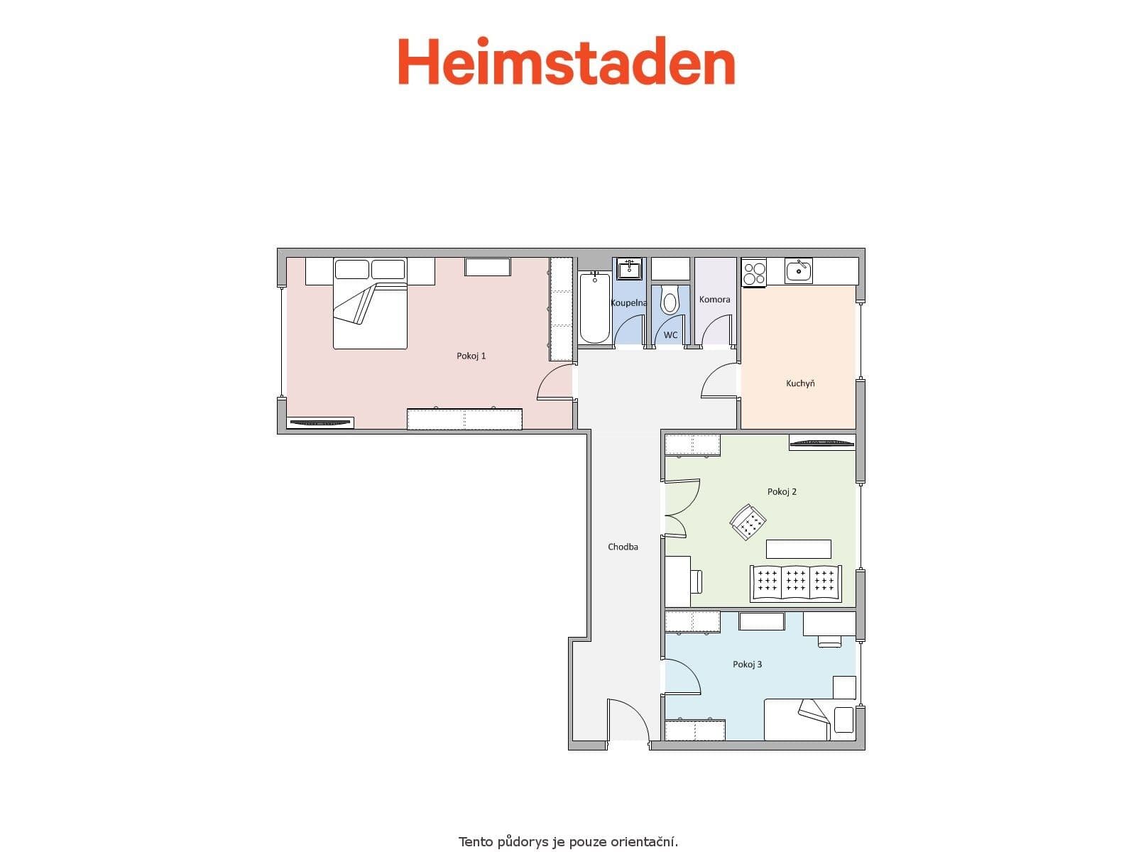 3 bedroom flat to rent, 70 m², Místní, Havířov, Moravskoslezský Region 3 bedroom flat to rent, 70 m², Místní, Havířov, Moravskoslezský Region