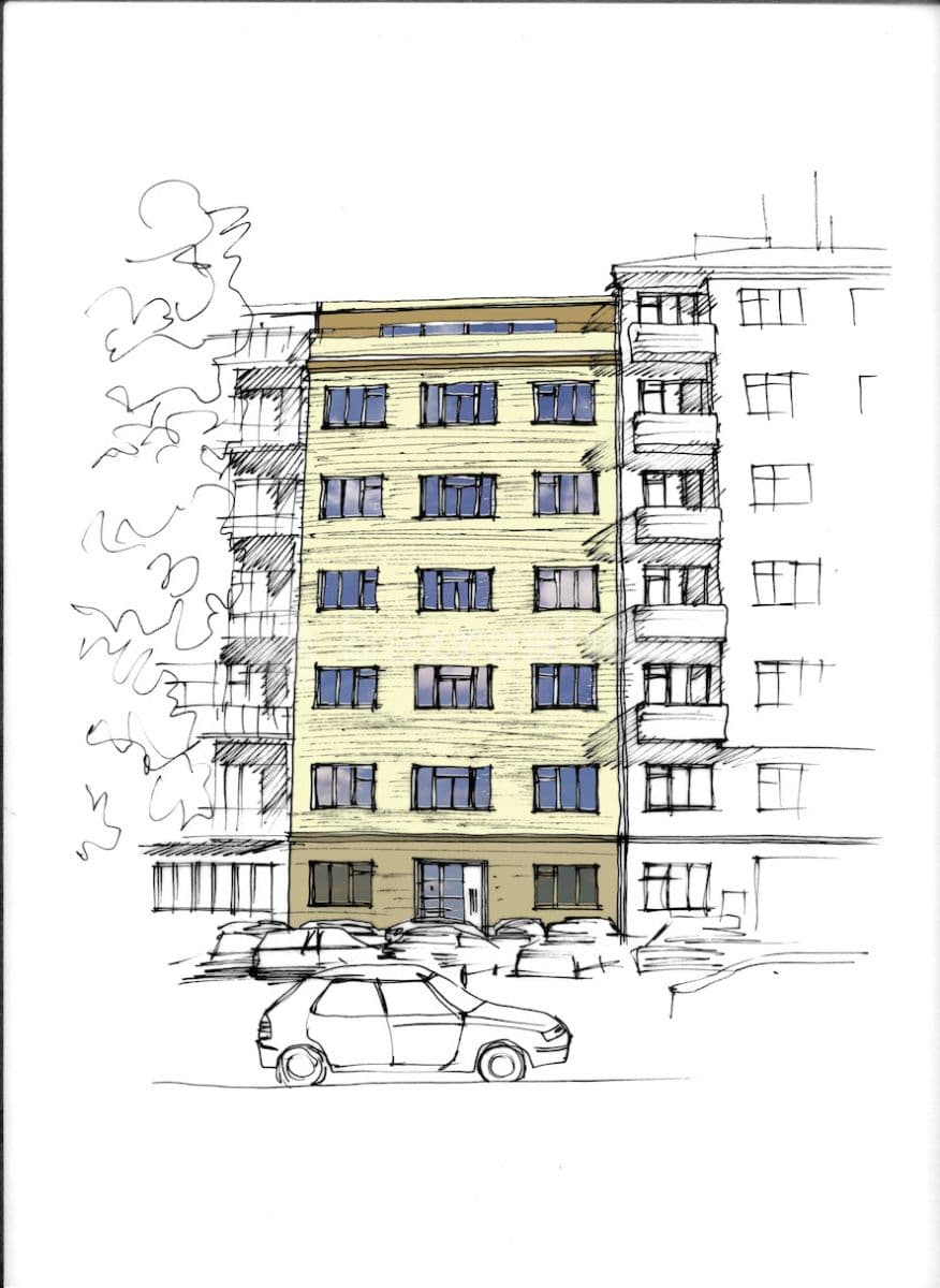 2 bedroom flat to rent, 48 m², Ondříčkova, Prague, Prague 2 bedroom flat to rent, 48 m², Ondříčkova, Prague, Prague