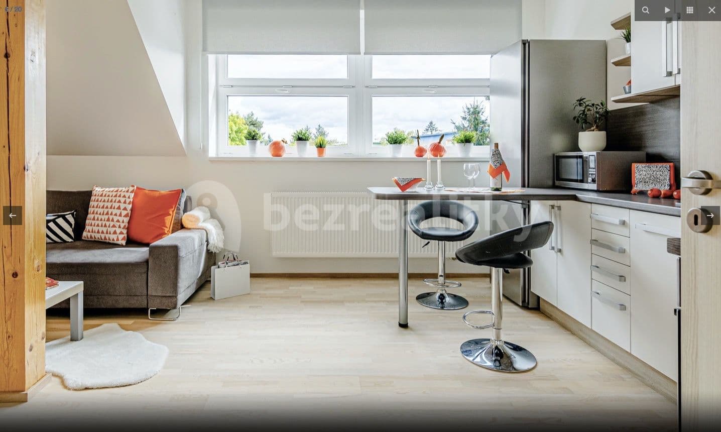 1 bedroom with open-plan kitchen flat to rent, 47 m², Prusická, Prague, Prague 1 bedroom with open-plan kitchen flat to rent, 47 m², Prusická, Prague, Prague