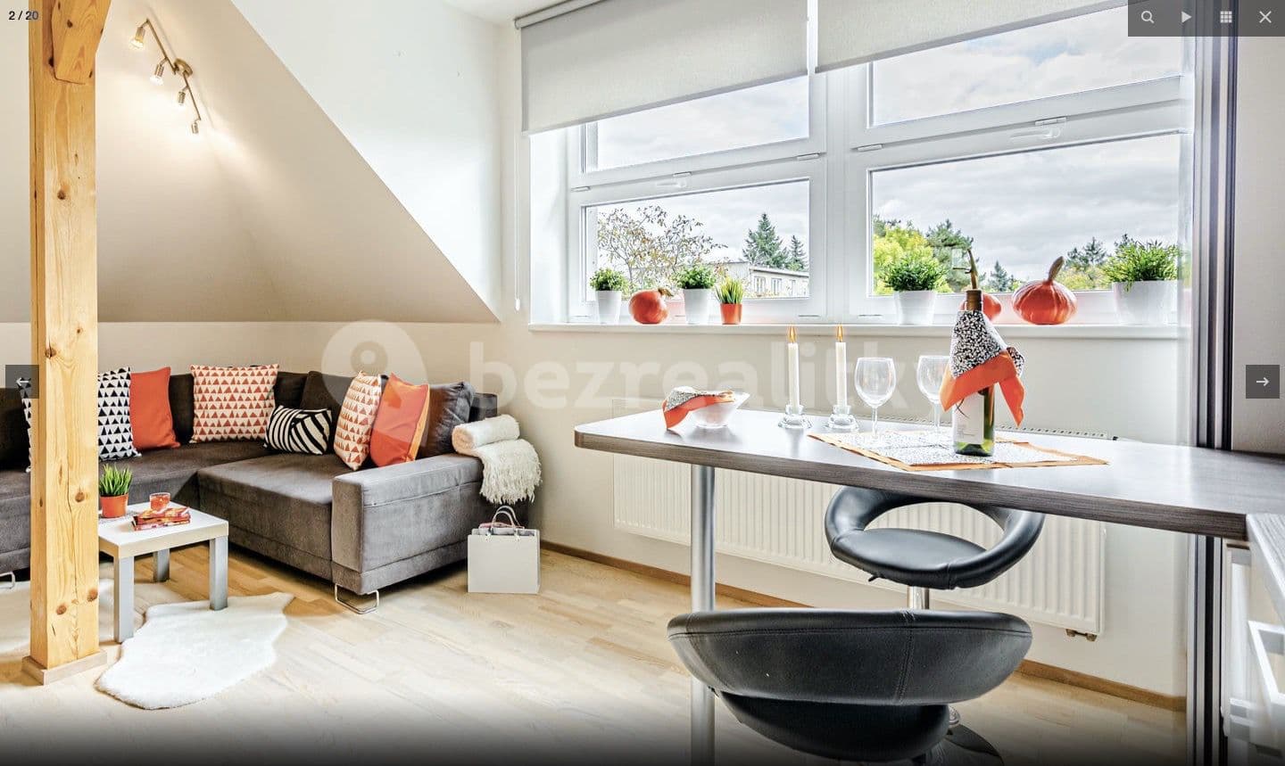 1 bedroom with open-plan kitchen flat to rent, 47 m², Prusická, Prague, Prague 1 bedroom with open-plan kitchen flat to rent, 47 m², Prusická, Prague, Prague