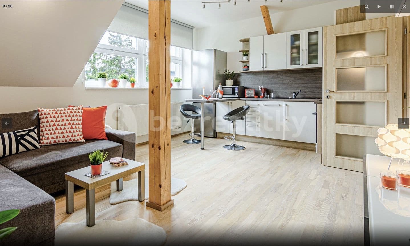 1 bedroom with open-plan kitchen flat to rent, 47 m², Prusická, Prague, Prague 1 bedroom with open-plan kitchen flat to rent, 47 m², Prusická, Prague, Prague