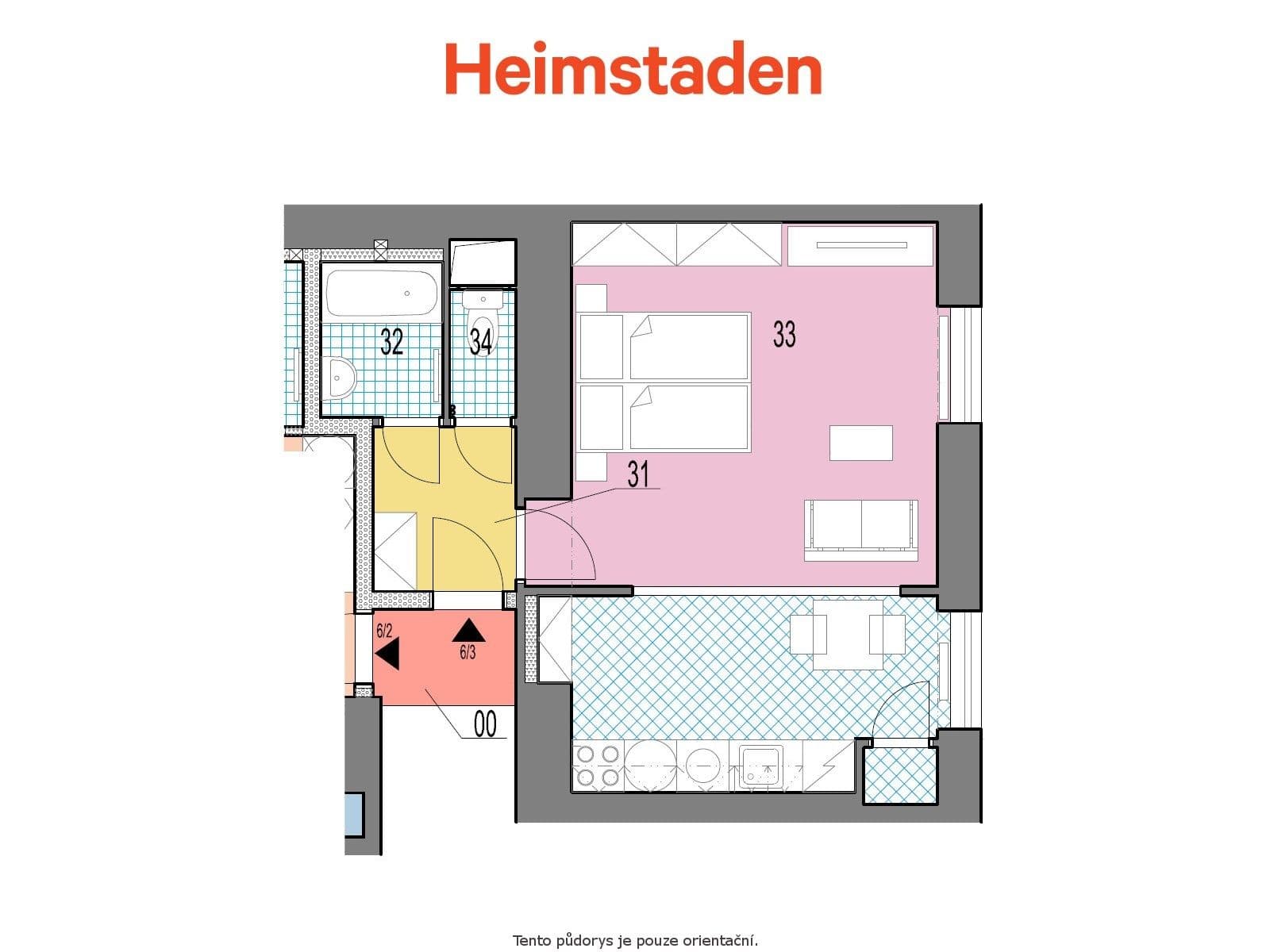 1 bedroom with open-plan kitchen flat to rent, 39 m², Gorkého, Havířov, Moravskoslezský Region 1 bedroom with open-plan kitchen flat to rent, 39 m², Gorkého, Havířov, Moravskoslezský Region