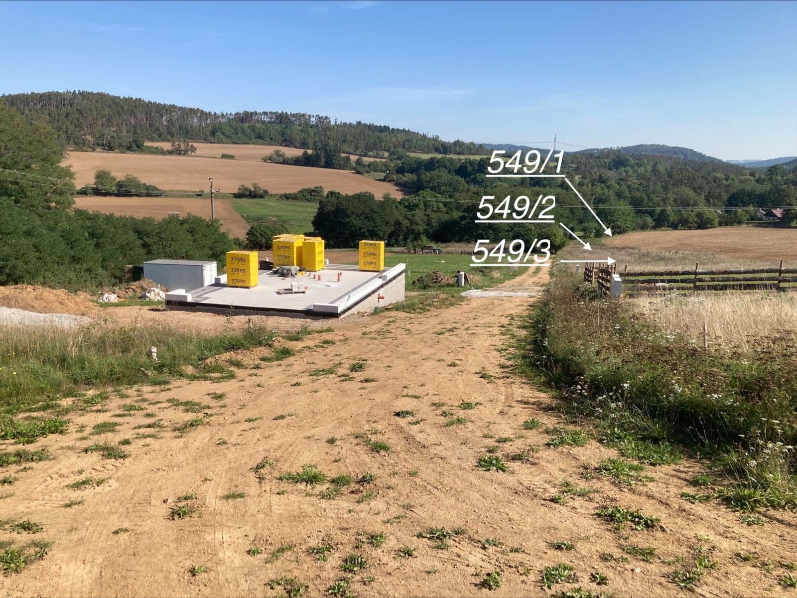 plot for sale, 957 m², Županovice, Středočeský Region plot for sale, 957 m², Županovice, Středočeský Region