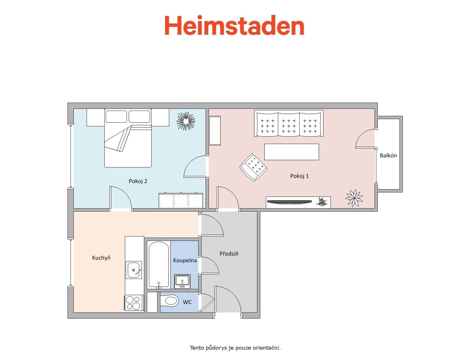 2 bedroom flat to rent, 54 m², Dlouhá třída, Havířov, Moravskoslezský Region 2 bedroom flat to rent, 54 m², Dlouhá třída, Havířov, Moravskoslezský Region