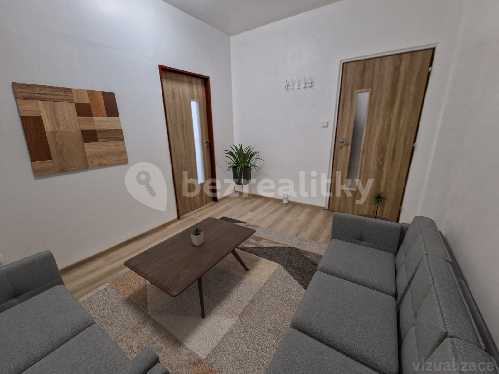 3 bedroom flat to rent, 68 m², Fučíkova, Planá, Plzeňský Region