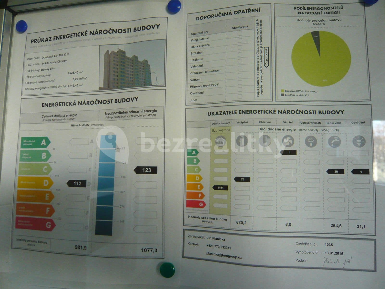 1 bedroom with open-plan kitchen flat to rent, 42 m², Doubravická, Prague, Prague 1 bedroom with open-plan kitchen flat to rent, 42 m², Doubravická, Prague, Prague