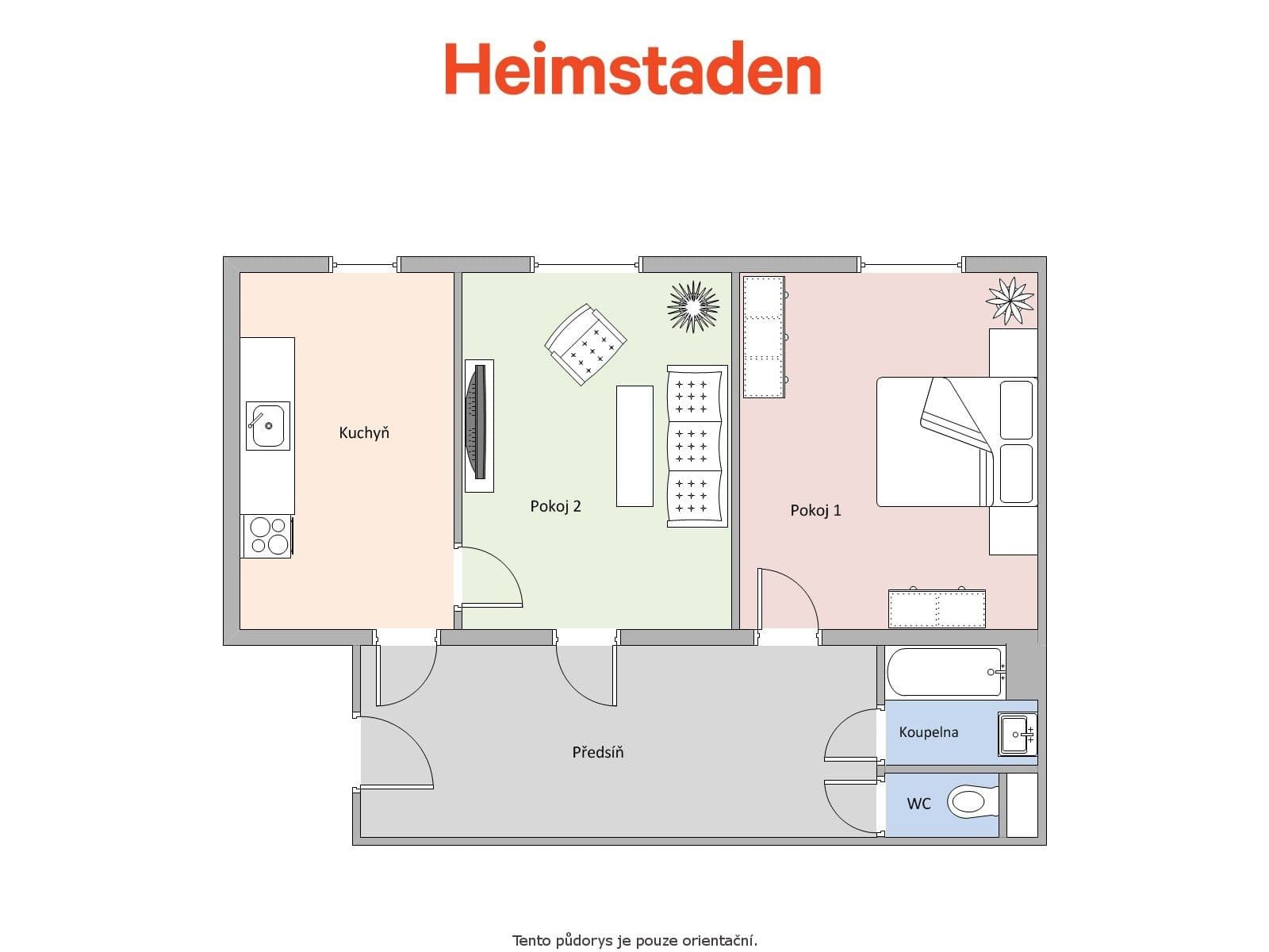 2 bedroom flat to rent, 58 m², nám. T. G. Masaryka, Havířov, Moravskoslezský Region 2 bedroom flat to rent, 58 m², nám. T. G. Masaryka, Havířov, Moravskoslezský Region