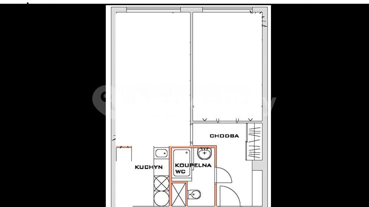 1 bedroom with open-plan kitchen flat to rent, 44 m², Láskova, Prague, Prague 1 bedroom with open-plan kitchen flat to rent, 44 m², Láskova, Prague, Prague