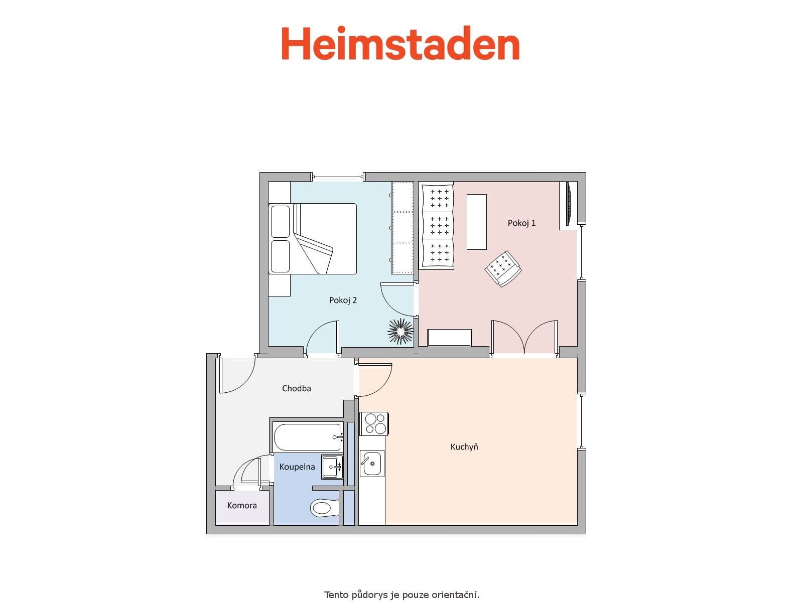 1 bedroom with open-plan kitchen flat to rent, 39 m², Olbrachtova, Havířov, Moravskoslezský Region 1 bedroom with open-plan kitchen flat to rent, 39 m², Olbrachtova, Havířov, Moravskoslezský Region