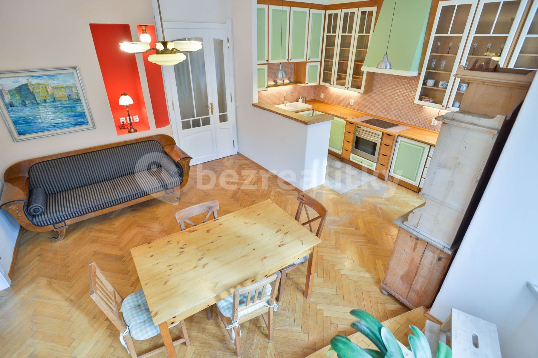2 bedroom with open-plan kitchen flat to rent, 79 m², Na Václavce, Prague, Prague 2 bedroom with open-plan kitchen flat to rent, 79 m², Na Václavce, Prague, Prague