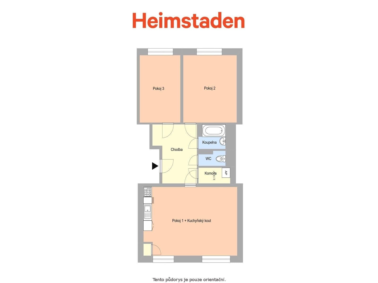 2 bedroom with open-plan kitchen flat to rent, 78 m², Hlavní třída, Havířov, Moravskoslezský Region 2 bedroom with open-plan kitchen flat to rent, 78 m², Hlavní třída, Havířov, Moravskoslezský Region