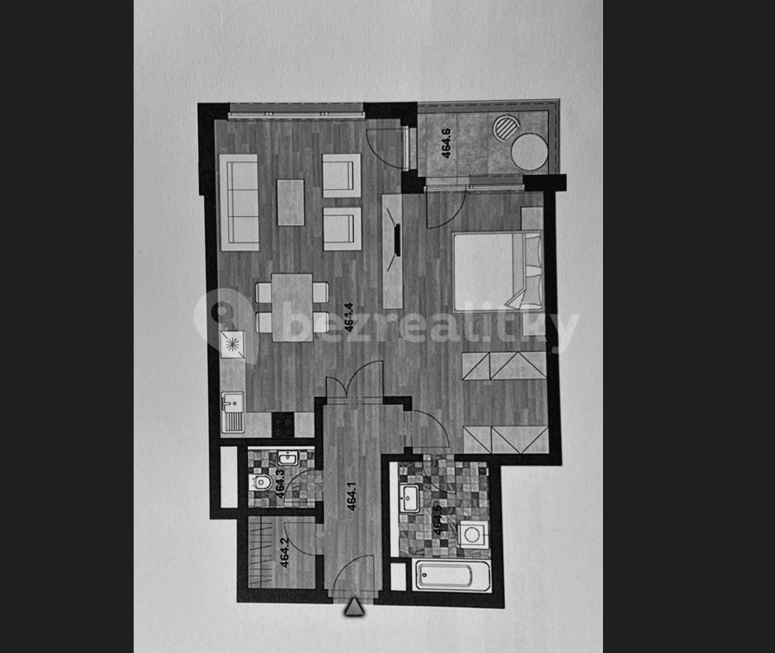 1 bedroom with open-plan kitchen flat to rent, 60 m², Sousedíkova, Prague, Prague 1 bedroom with open-plan kitchen flat to rent, 60 m², Sousedíkova, Prague, Prague