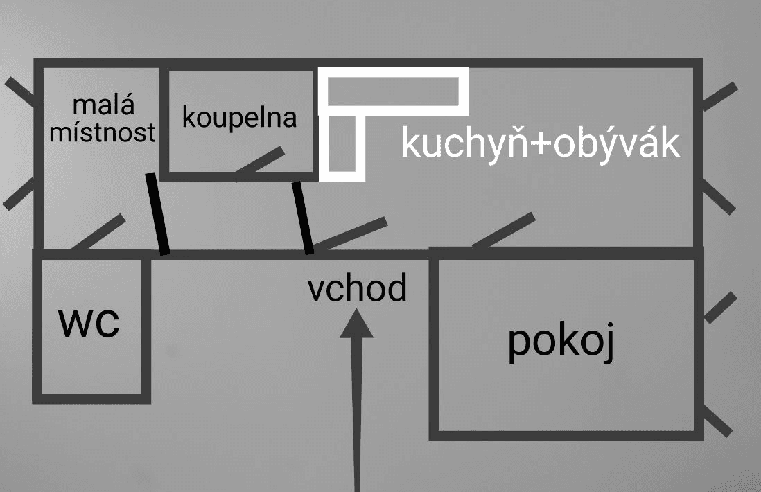 1 bedroom with open-plan kitchen flat to rent, 45 m², Kasejovice, Plzeňský Region 1 bedroom with open-plan kitchen flat to rent, 45 m², Kasejovice, Plzeňský Region