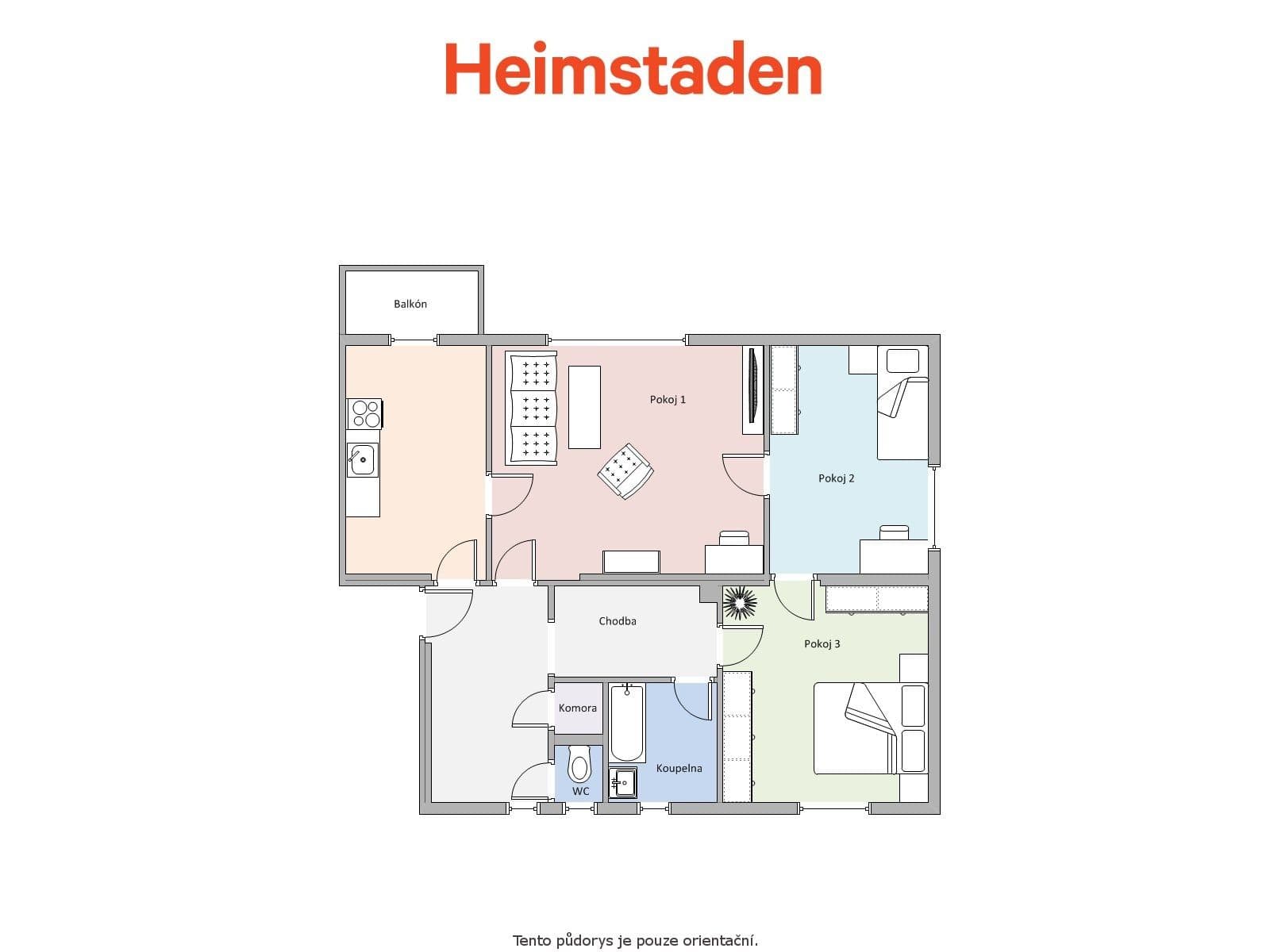 3 bedroom flat to rent, 71 m², Dukelská, Havířov, Moravskoslezský Region 3 bedroom flat to rent, 71 m², Dukelská, Havířov, Moravskoslezský Region