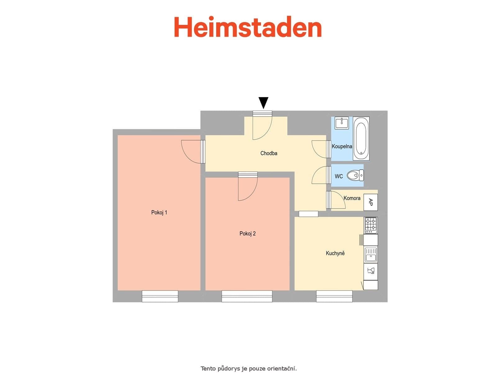 2 bedroom flat to rent, 55 m², Na Nábřeží, Havířov, Moravskoslezský Region 2 bedroom flat to rent, 55 m², Na Nábřeží, Havířov, Moravskoslezský Region