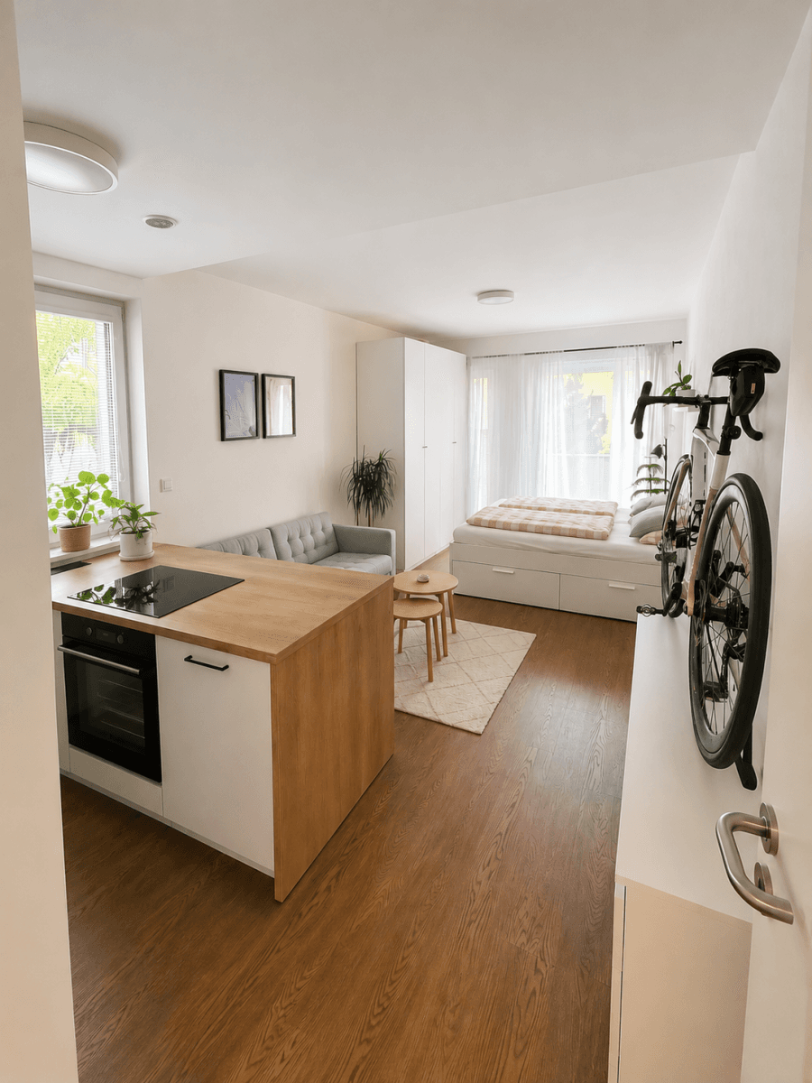 Studio flat to rent, 33 m², Zborovská, Brno, Jihomoravský Region Studio flat to rent, 33 m², Zborovská, Brno, Jihomoravský Region