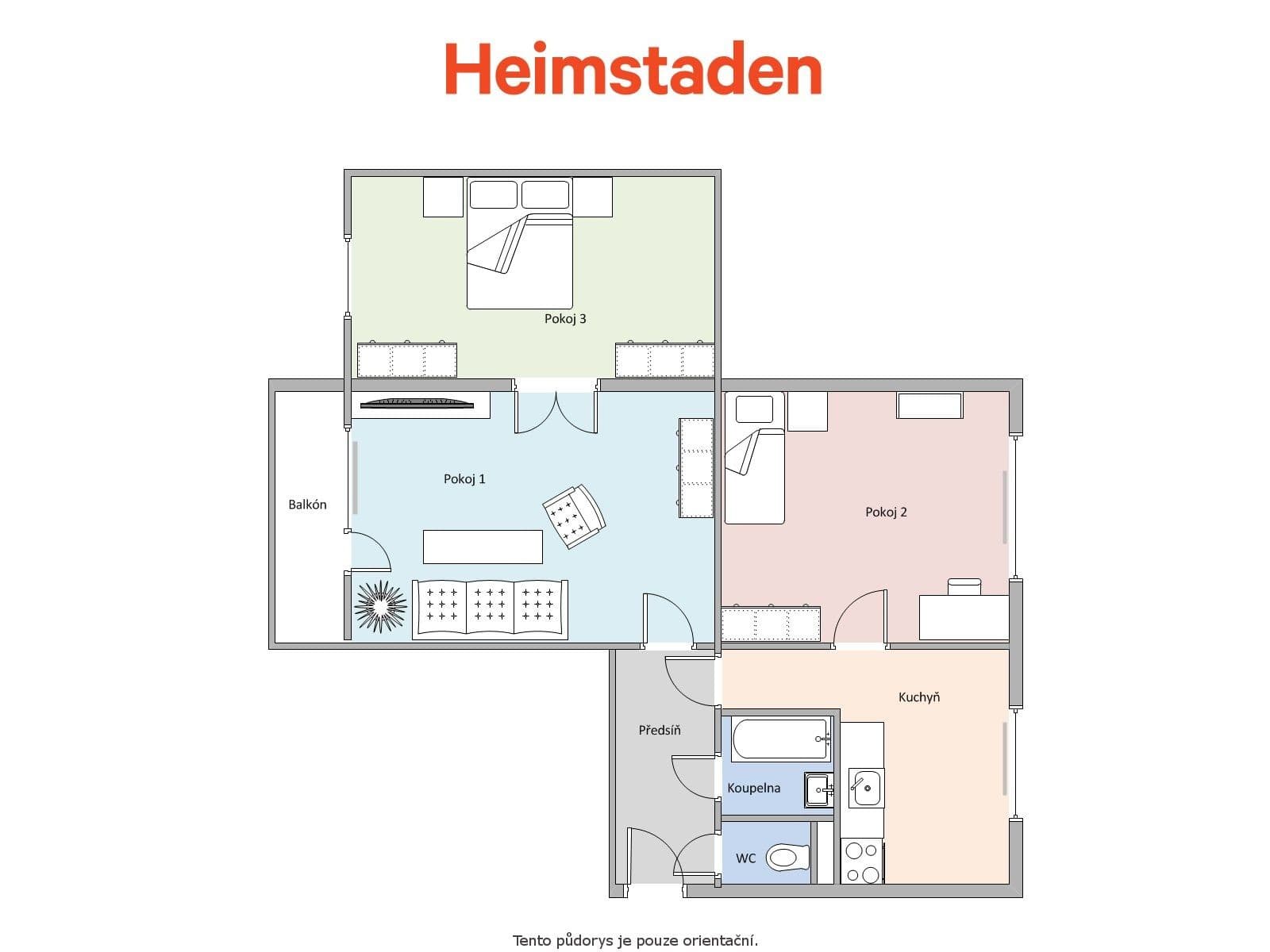 3 bedroom flat to rent, 72 m², tř. Osvobození, Karviná, Moravskoslezský Region 3 bedroom flat to rent, 72 m², tř. Osvobození, Karviná, Moravskoslezský Region