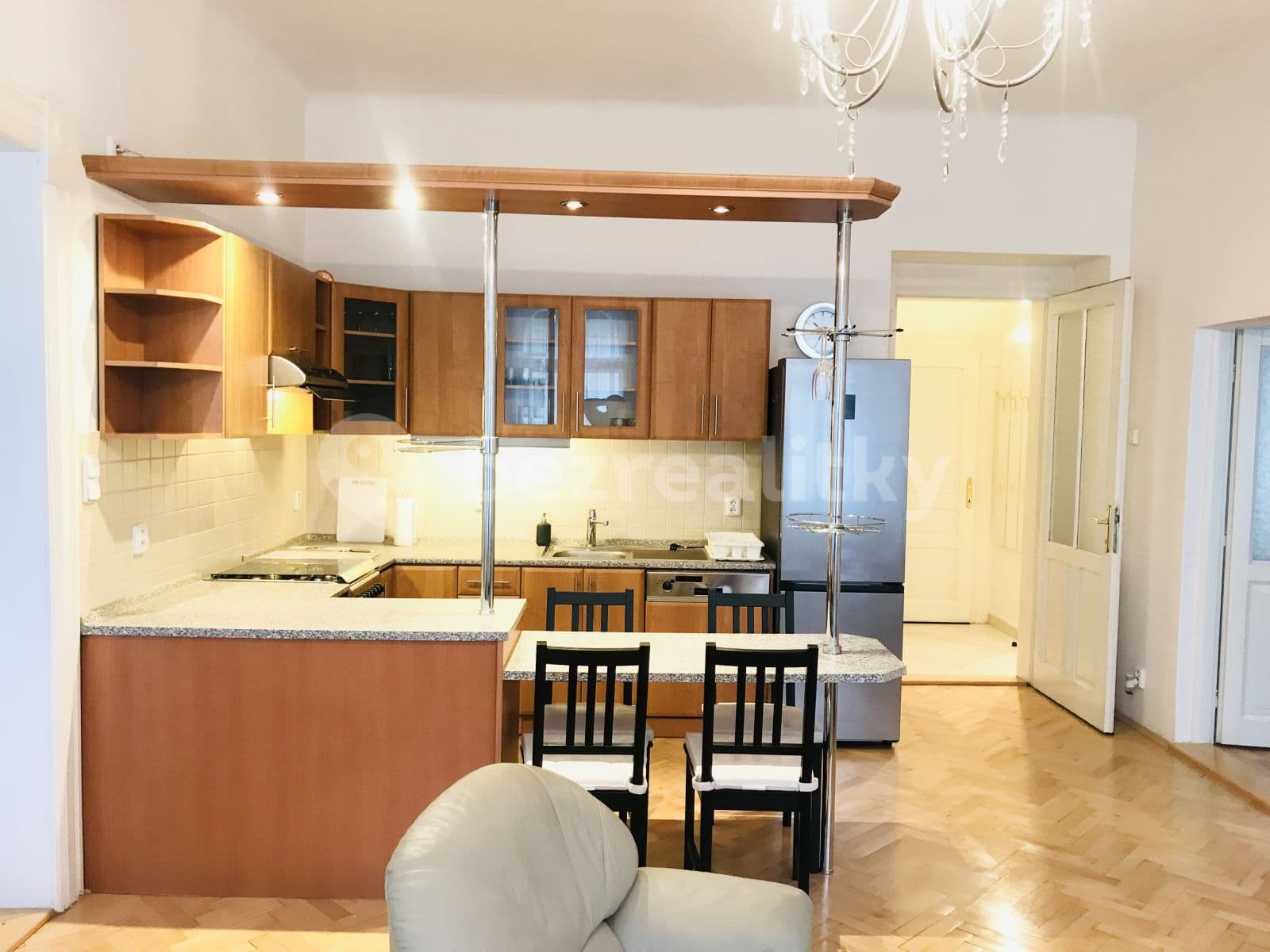 2 bedroom with open-plan kitchen flat to rent, 75 m², Budečská, Prague, Prague 2 bedroom with open-plan kitchen flat to rent, 75 m², Budečská, Prague, Prague