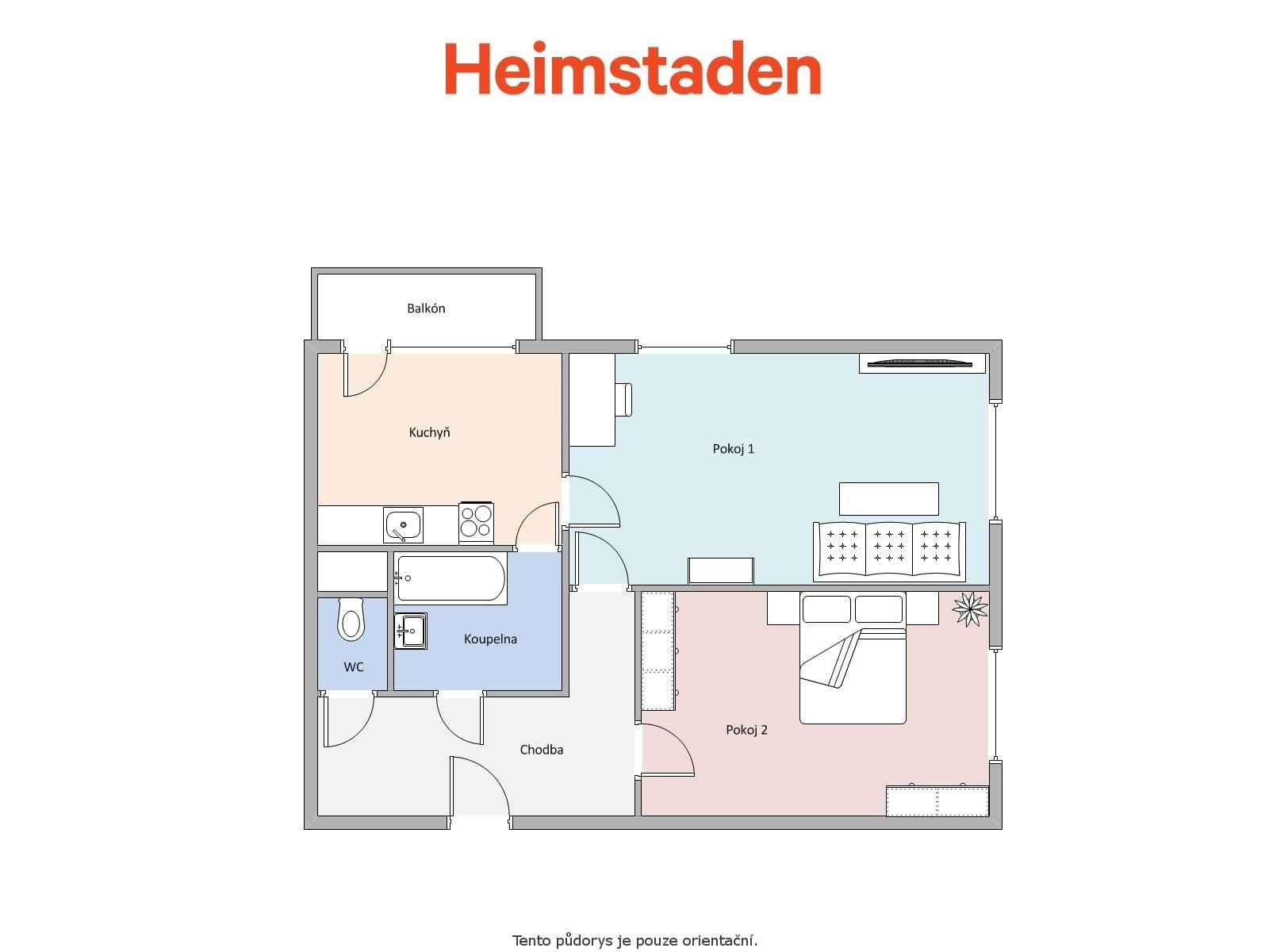 2 bedroom flat to rent, 61 m², Československé armády, Frýdek-Místek, Moravskoslezský Region 2 bedroom flat to rent, 61 m², Československé armády, Frýdek-Místek, Moravskoslezský Region