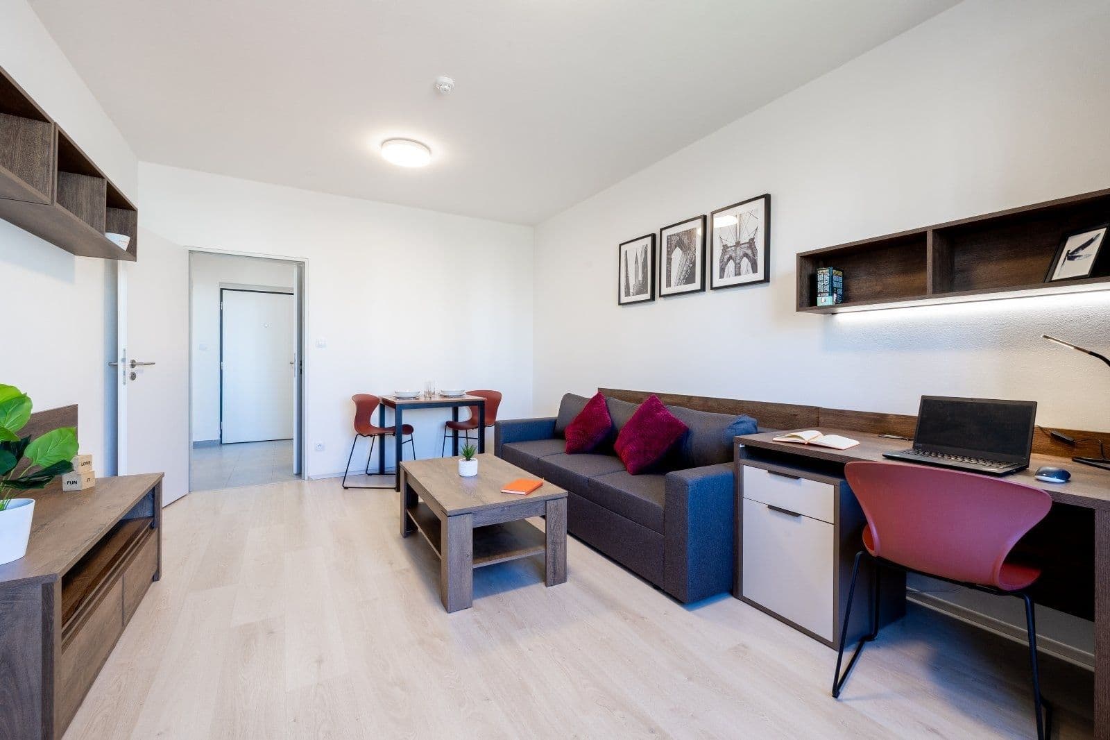 2 bedroom flat to rent, 43 m², Magisterská, Plzeň, Plzeňský Region 2 bedroom flat to rent, 43 m², Magisterská, Plzeň, Plzeňský Region