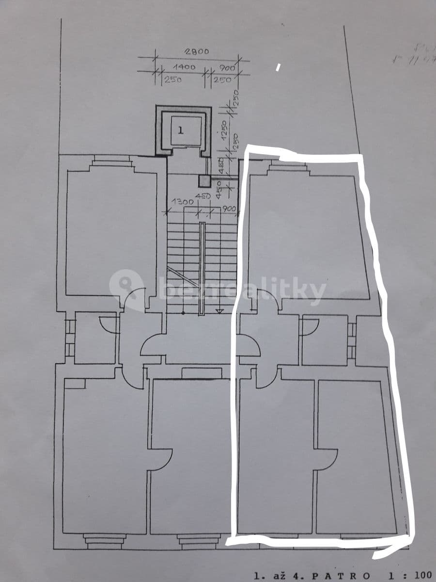 2 bedroom flat to rent, 57 m², Marie Cibulkové, Prague, Prague 2 bedroom flat to rent, 57 m², Marie Cibulkové, Prague, Prague
