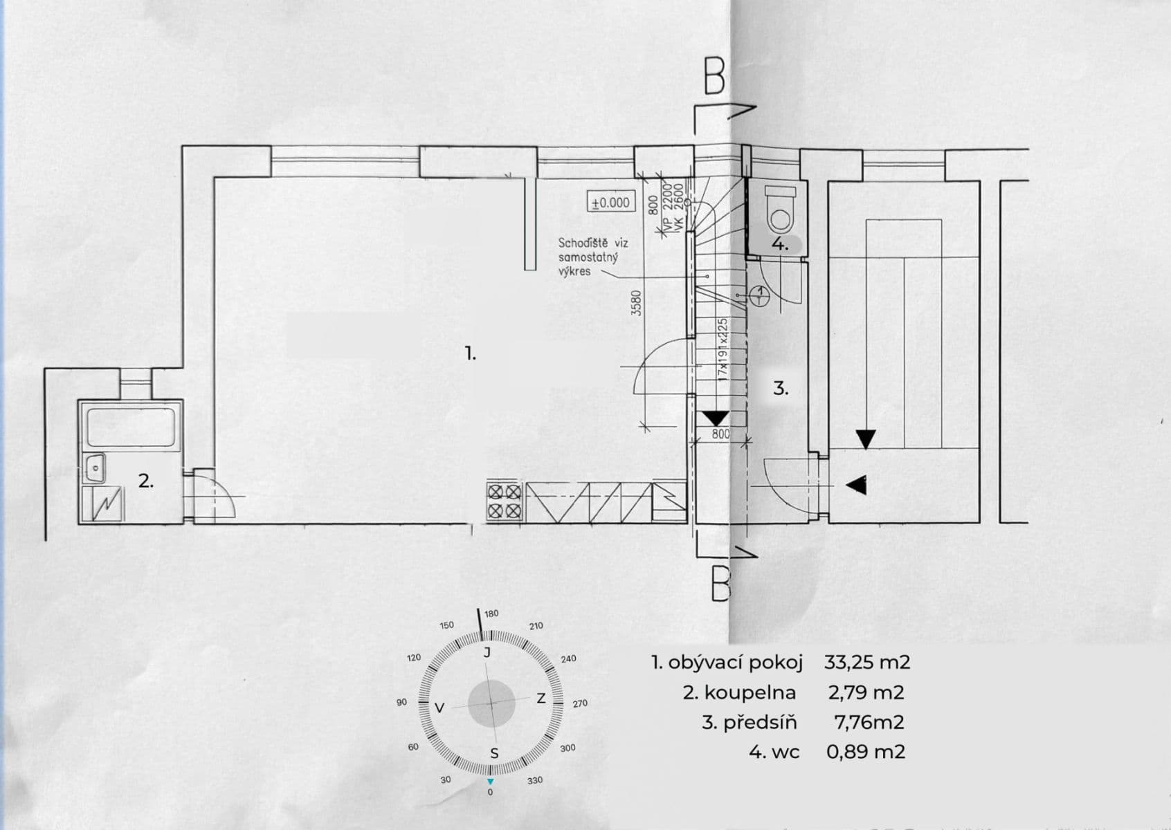 3 bedroom with open-plan kitchen flat for sale, 108 m², Na Farkáně Ⅲ, Prague, Prague 3 bedroom with open-plan kitchen flat for sale, 108 m², Na Farkáně Ⅲ, Prague, Prague
