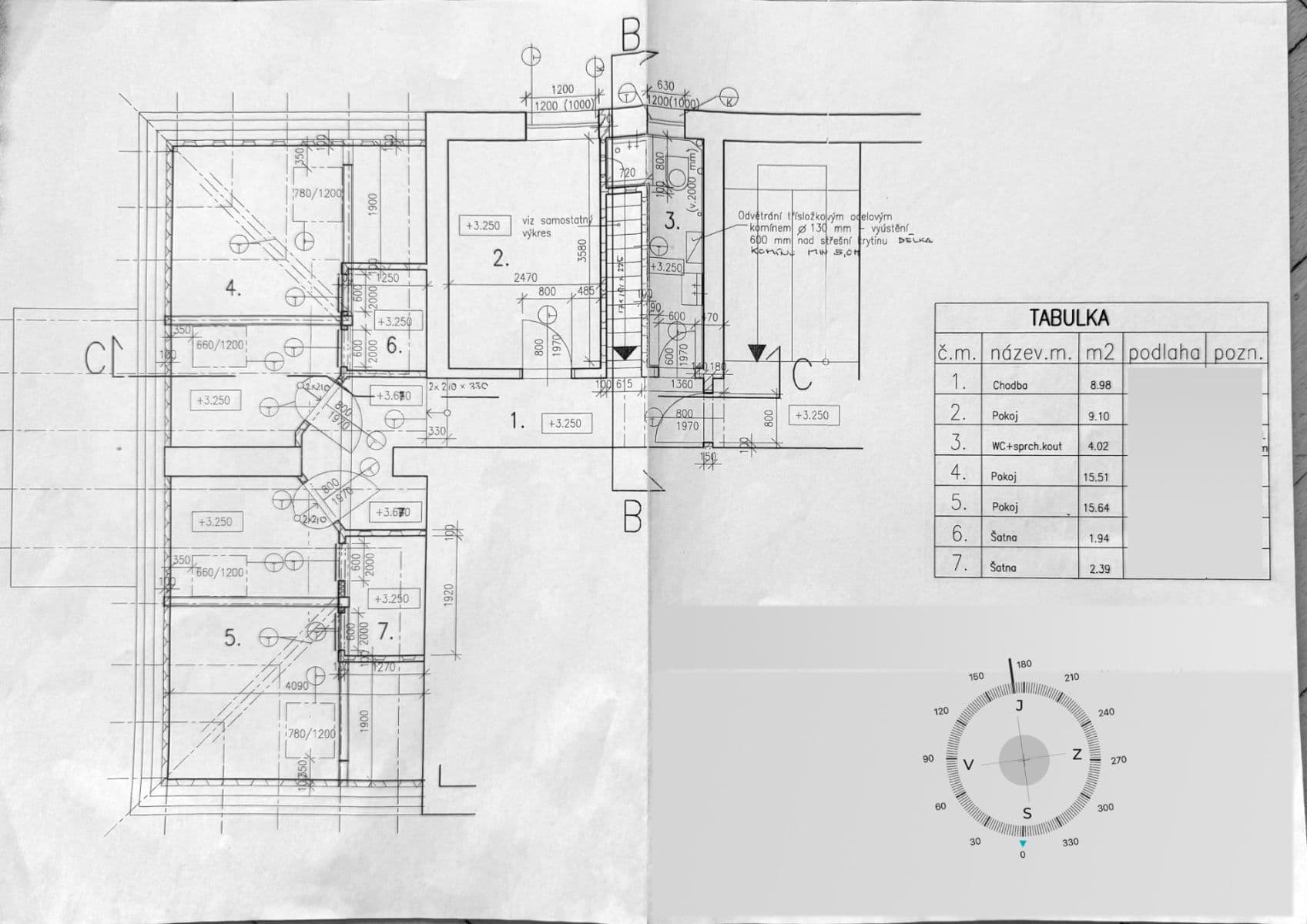 3 bedroom with open-plan kitchen flat for sale, 108 m², Na Farkáně Ⅲ, Prague, Prague 3 bedroom with open-plan kitchen flat for sale, 108 m², Na Farkáně Ⅲ, Prague, Prague