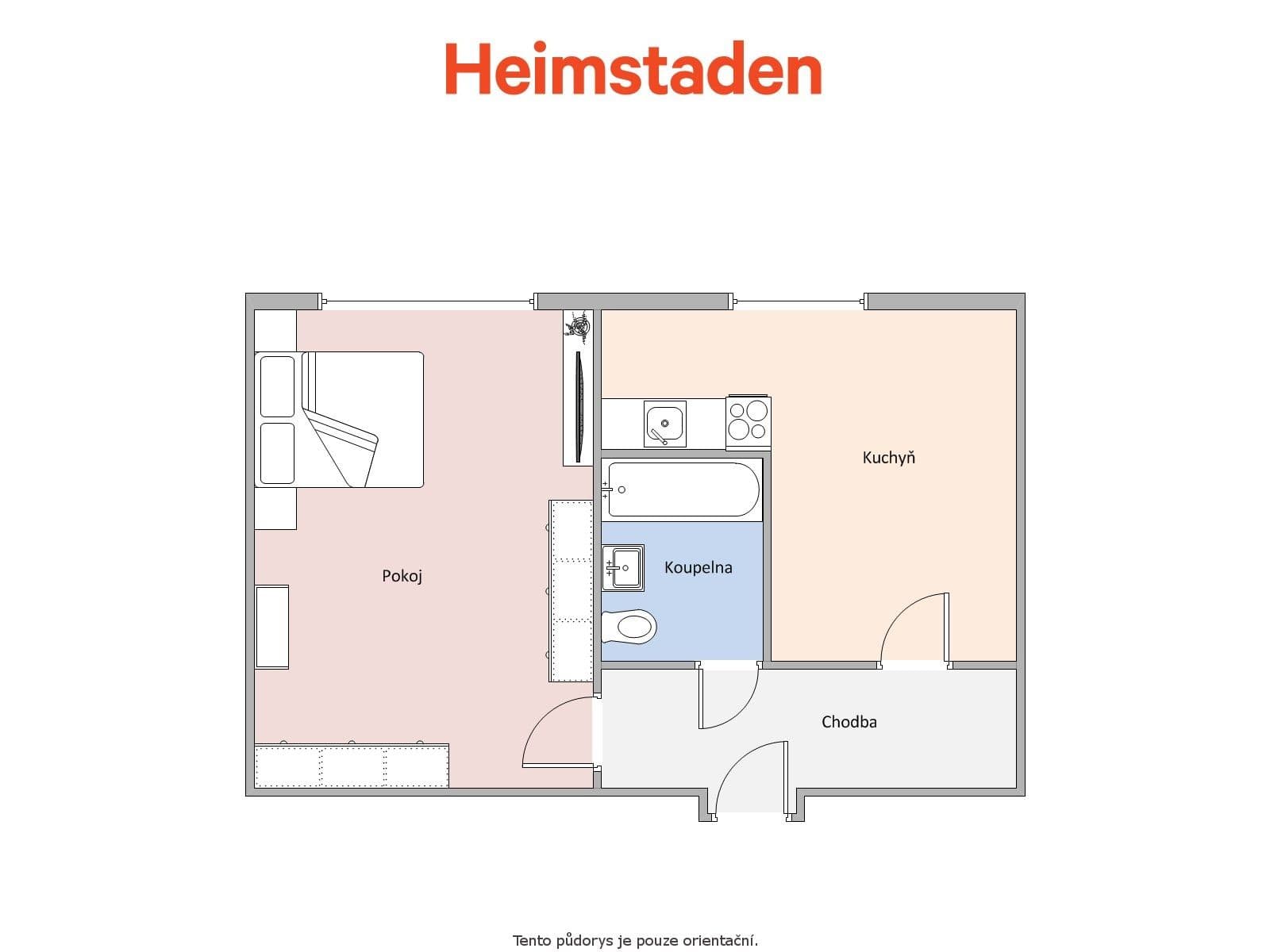 1 bedroom flat to rent, 32 m², Hornická, Orlová, Moravskoslezský Region 1 bedroom flat to rent, 32 m², Hornická, Orlová, Moravskoslezský Region