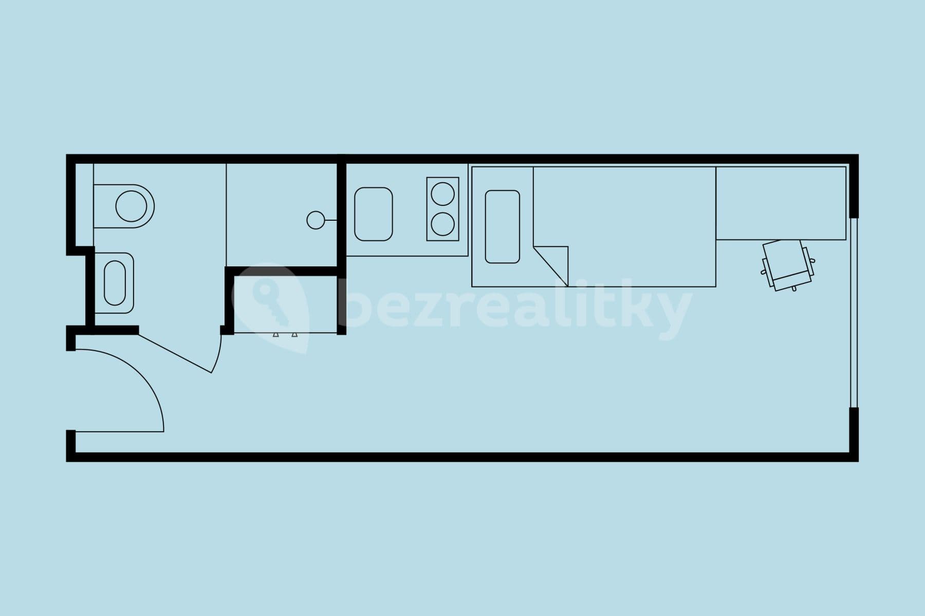 Studio flat to rent, 15 m², Na Zátorách, Prague, Prague Studio flat to rent, 15 m², Na Zátorách, Prague, Prague