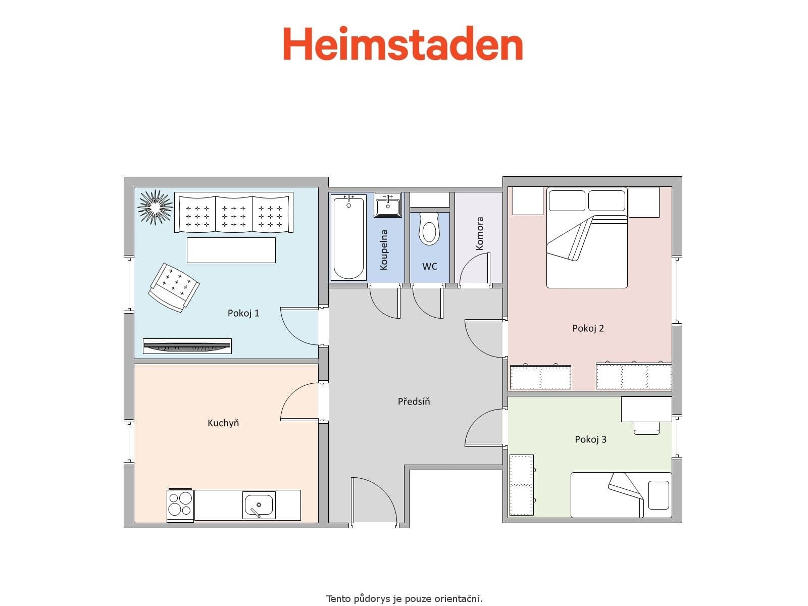 3 bedroom flat to rent, 71 m², Hlavní třída, Havířov, Moravskoslezský Region 3 bedroom flat to rent, 71 m², Hlavní třída, Havířov, Moravskoslezský Region