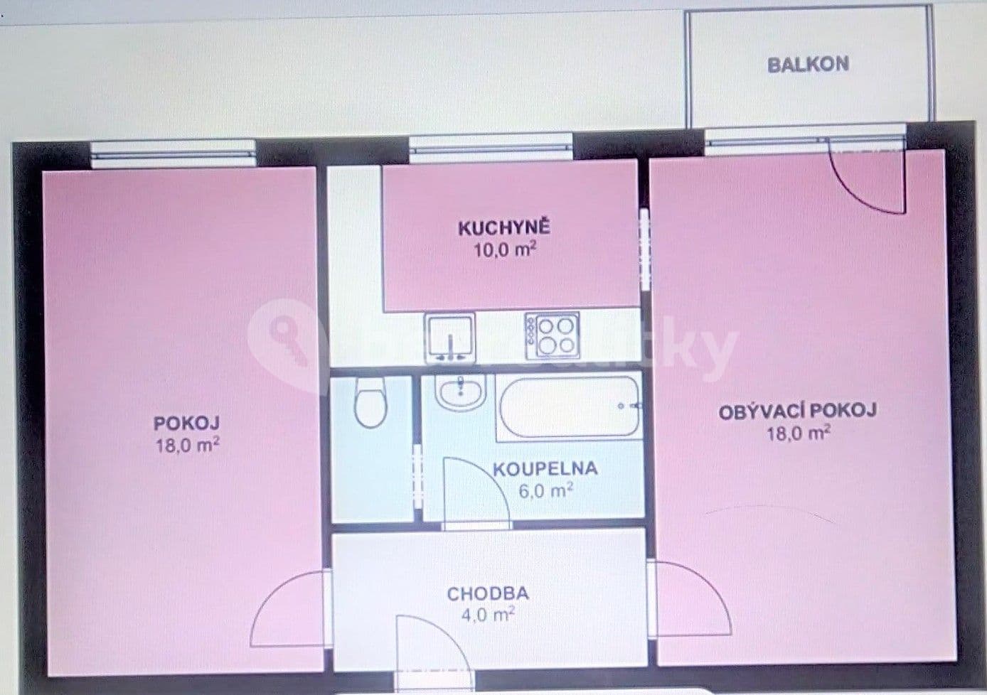 1 bedroom with open-plan kitchen flat to rent, 56 m², Poděbradova, Modřice, Jihomoravský Region 1 bedroom with open-plan kitchen flat to rent, 56 m², Poděbradova, Modřice, Jihomoravský Region