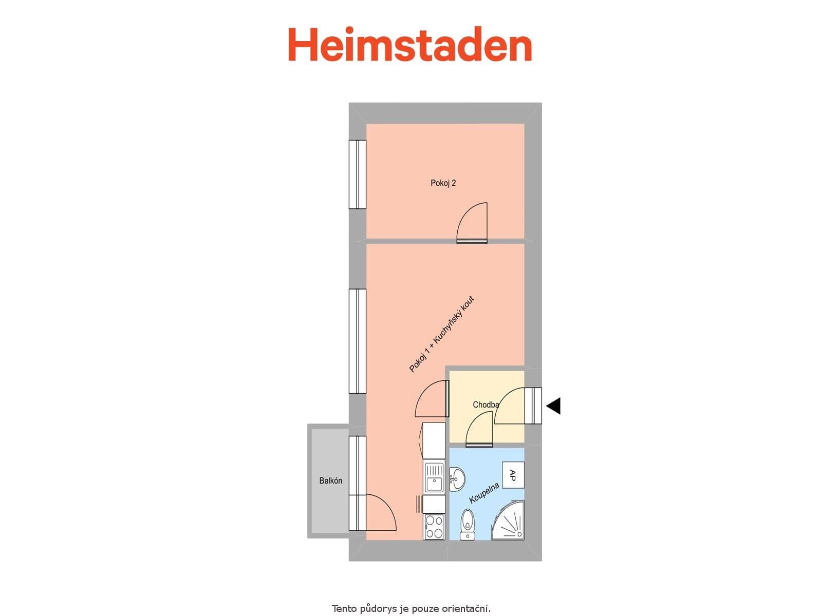1 bedroom with open-plan kitchen flat to rent, 38 m², Kapitána Jasioka, Havířov, Moravskoslezský Region 1 bedroom with open-plan kitchen flat to rent, 38 m², Kapitána Jasioka, Havířov, Moravskoslezský Region