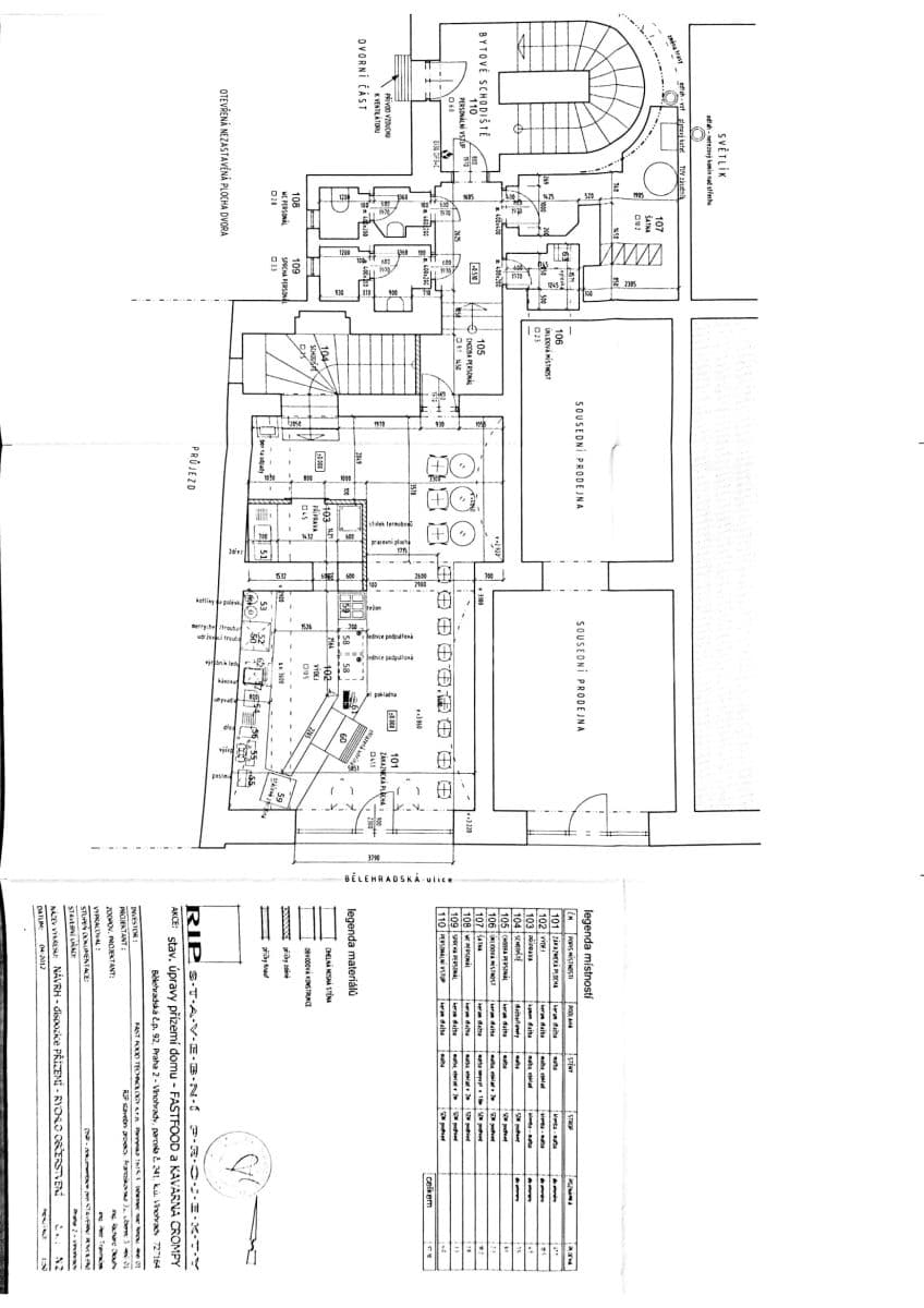 non-residential property to rent, 210 m², Bělehradská, Prague, Prague non-residential property to rent, 210 m², Bělehradská, Prague, Prague