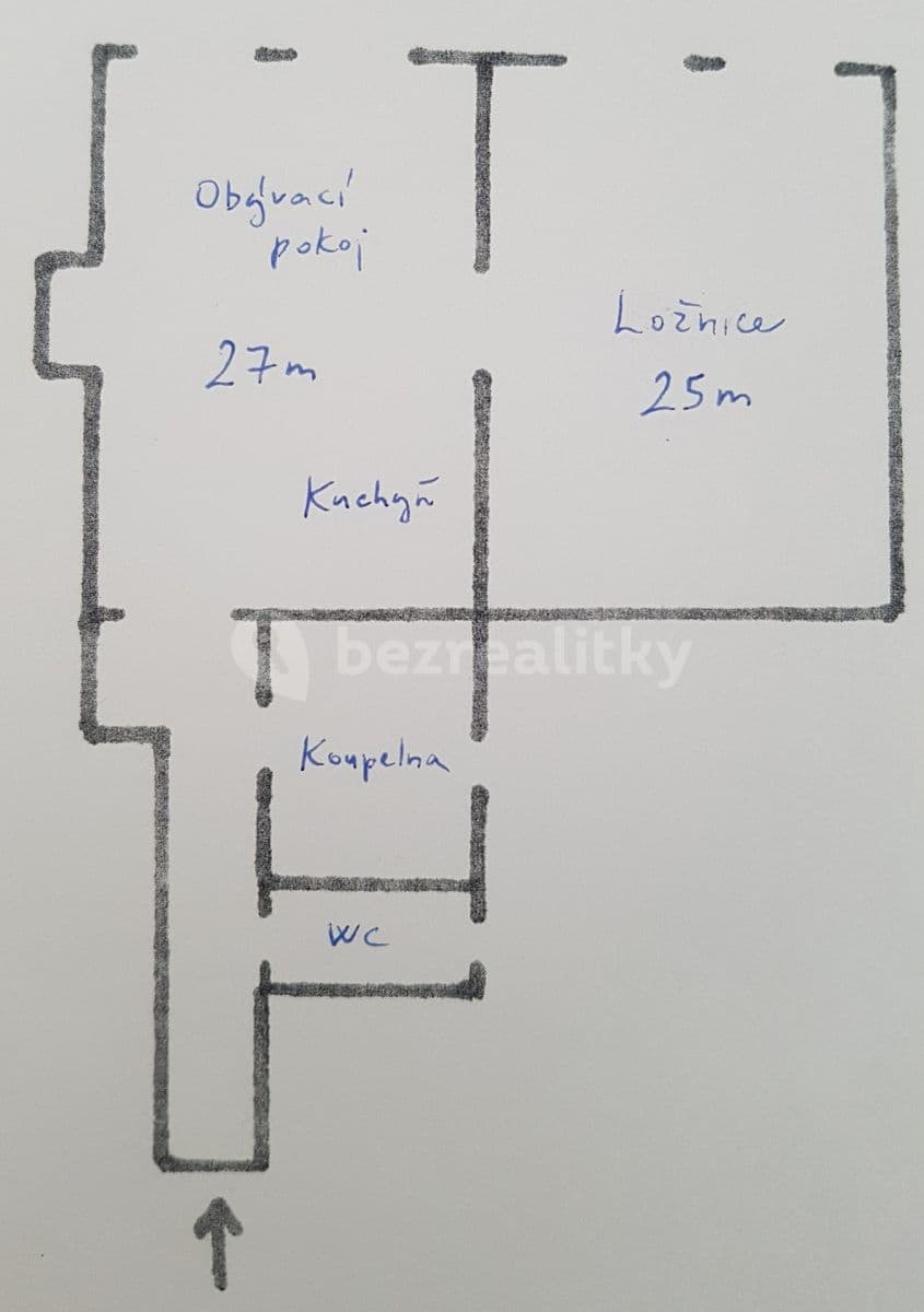 1 bedroom with open-plan kitchen flat to rent, 65 m², Vítkova, Prague, Prague 1 bedroom with open-plan kitchen flat to rent, 65 m², Vítkova, Prague, Prague