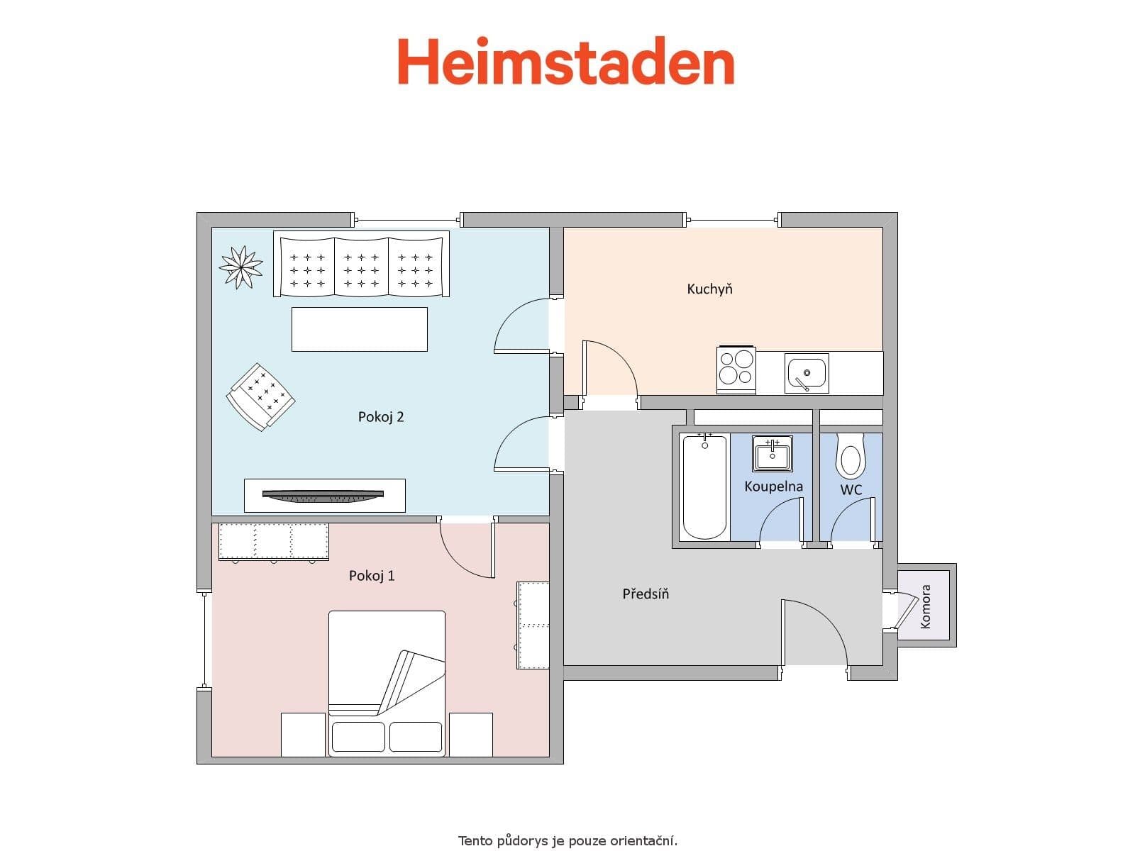 2 bedroom flat to rent, 55 m², U Lesa, Havířov, Moravskoslezský Region 2 bedroom flat to rent, 55 m², U Lesa, Havířov, Moravskoslezský Region