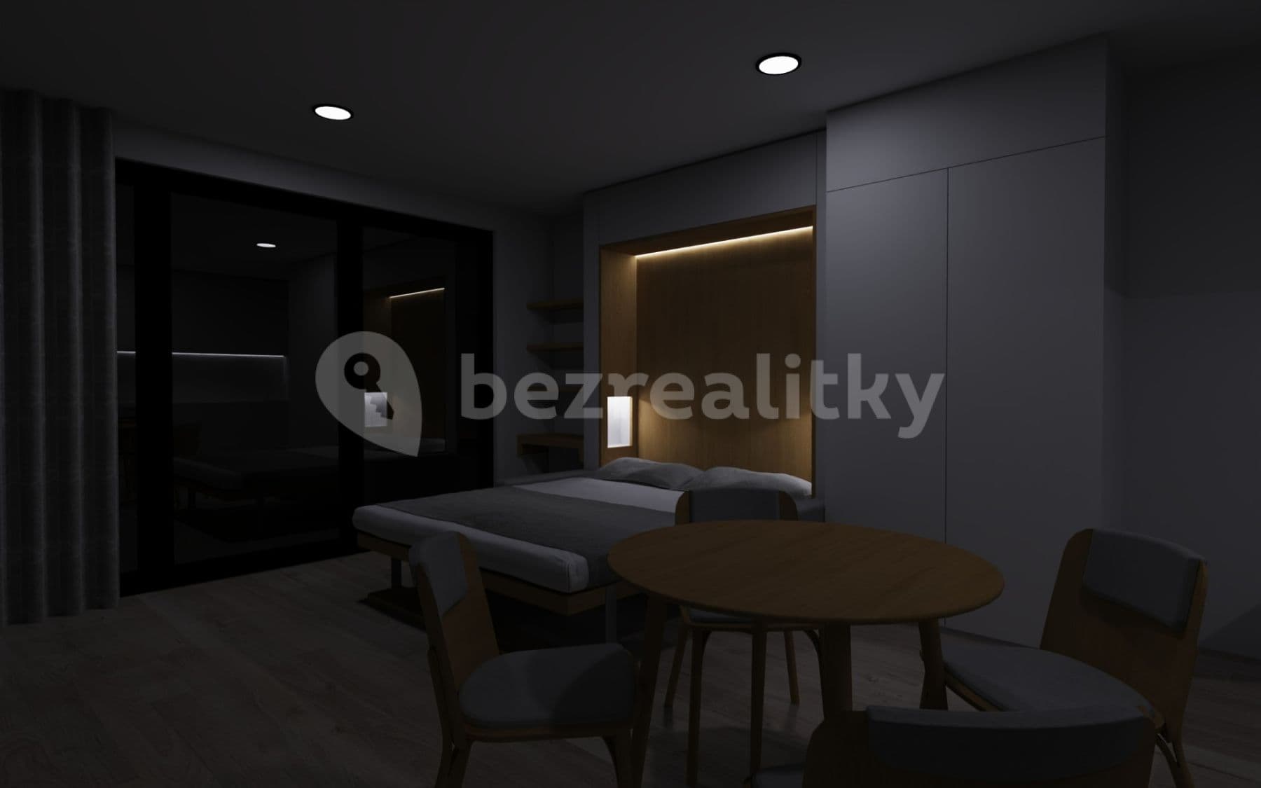 Studio flat to rent, 39 m², U Mlýnského kanálu, Prague, Prague Studio flat to rent, 39 m², U Mlýnského kanálu, Prague, Prague