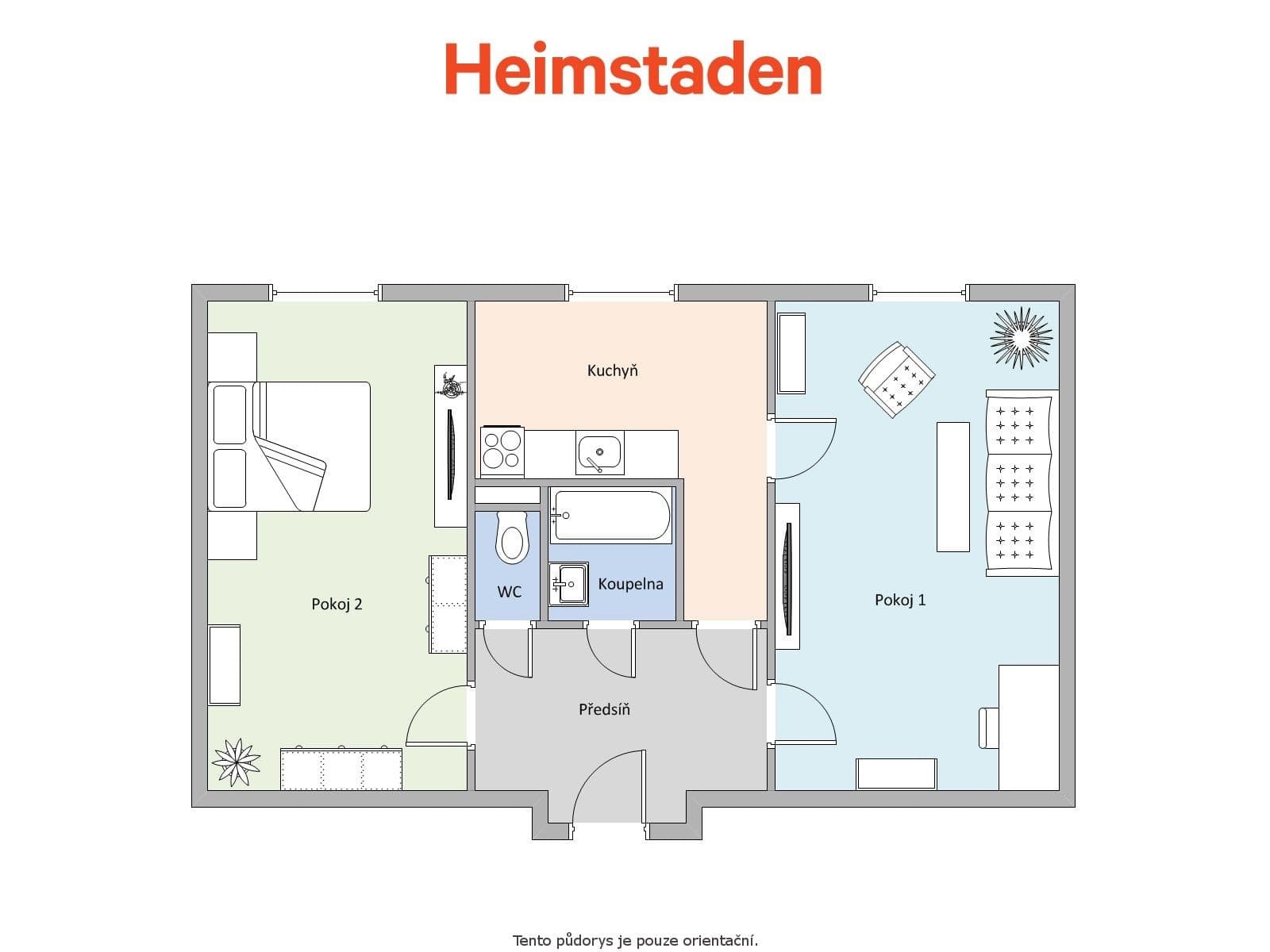 2 bedroom flat to rent, 51 m², Dlouhá třída, Havířov, Moravskoslezský Region 2 bedroom flat to rent, 51 m², Dlouhá třída, Havířov, Moravskoslezský Region