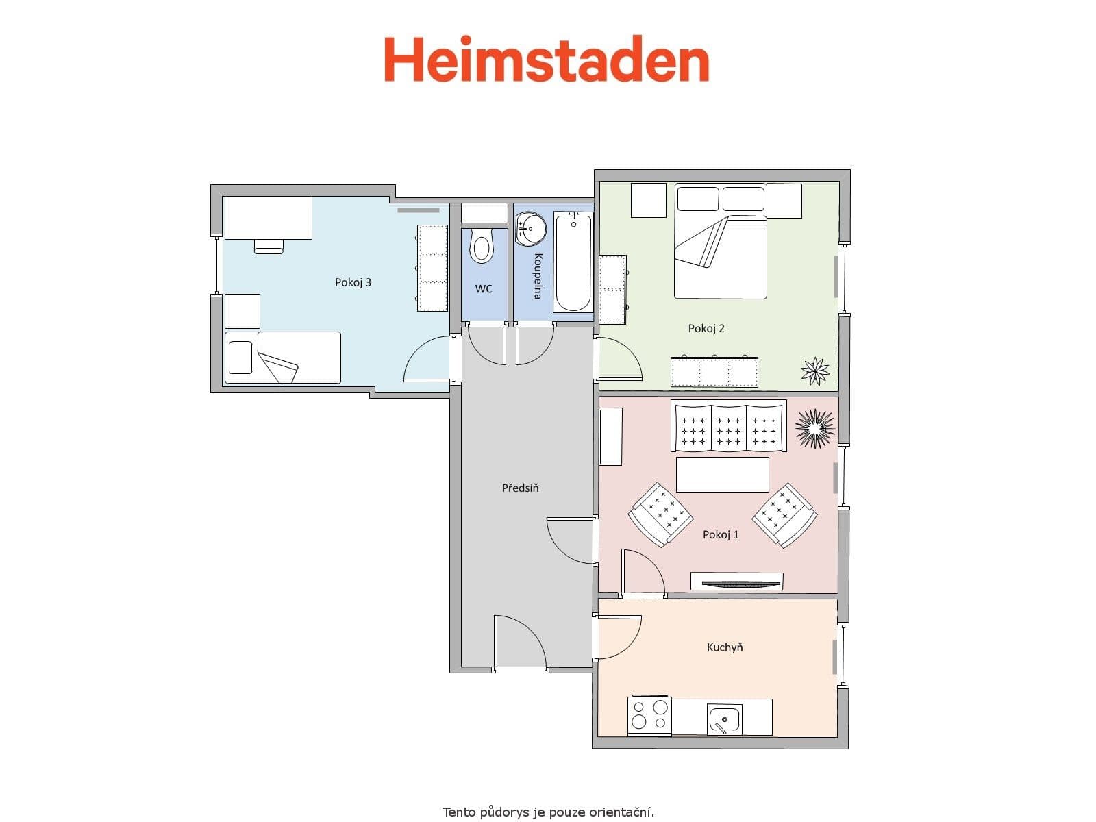 3 bedroom flat to rent, 77 m², U Stromovky, Havířov, Moravskoslezský Region 3 bedroom flat to rent, 77 m², U Stromovky, Havířov, Moravskoslezský Region