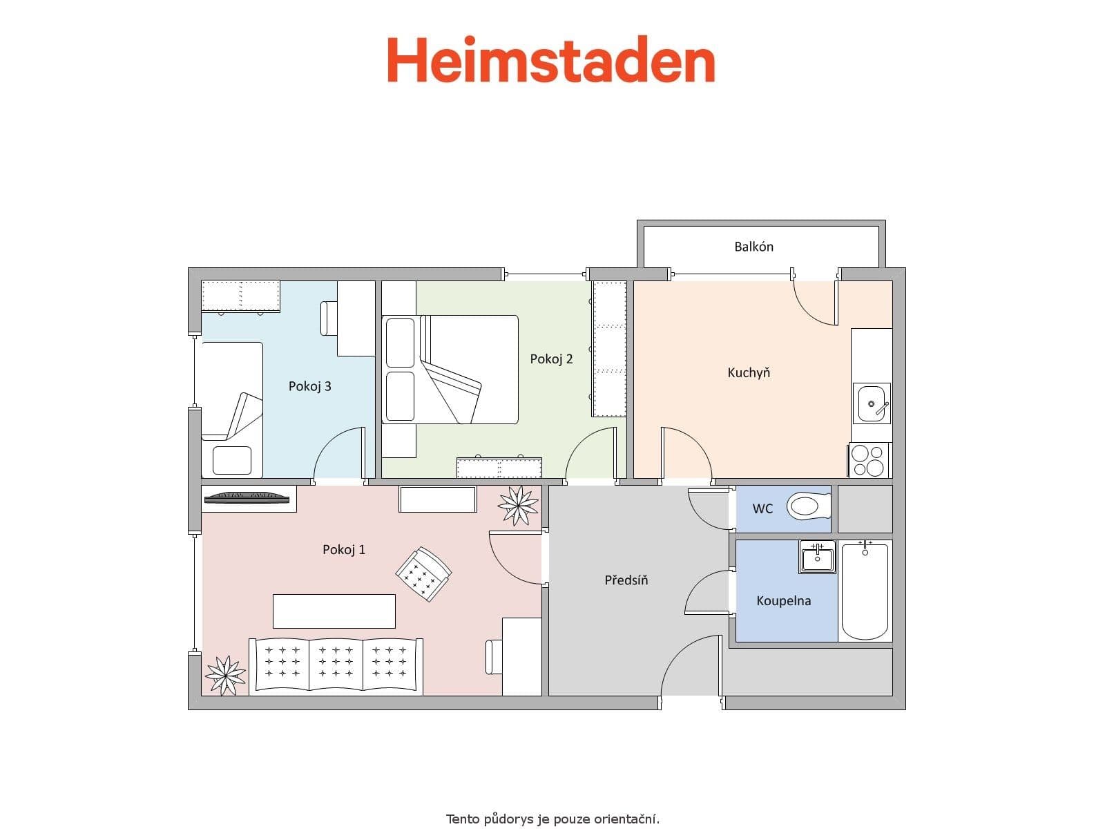 3 bedroom flat to rent, 66 m², Čsl. armády, Karviná, Moravskoslezský Region 3 bedroom flat to rent, 66 m², Čsl. armády, Karviná, Moravskoslezský Region