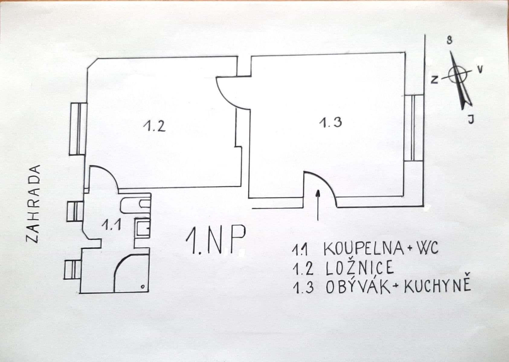 1 bedroom with open-plan kitchen flat to rent, 42 m², Na Pískách, Prague, Prague 1 bedroom with open-plan kitchen flat to rent, 42 m², Na Pískách, Prague, Prague