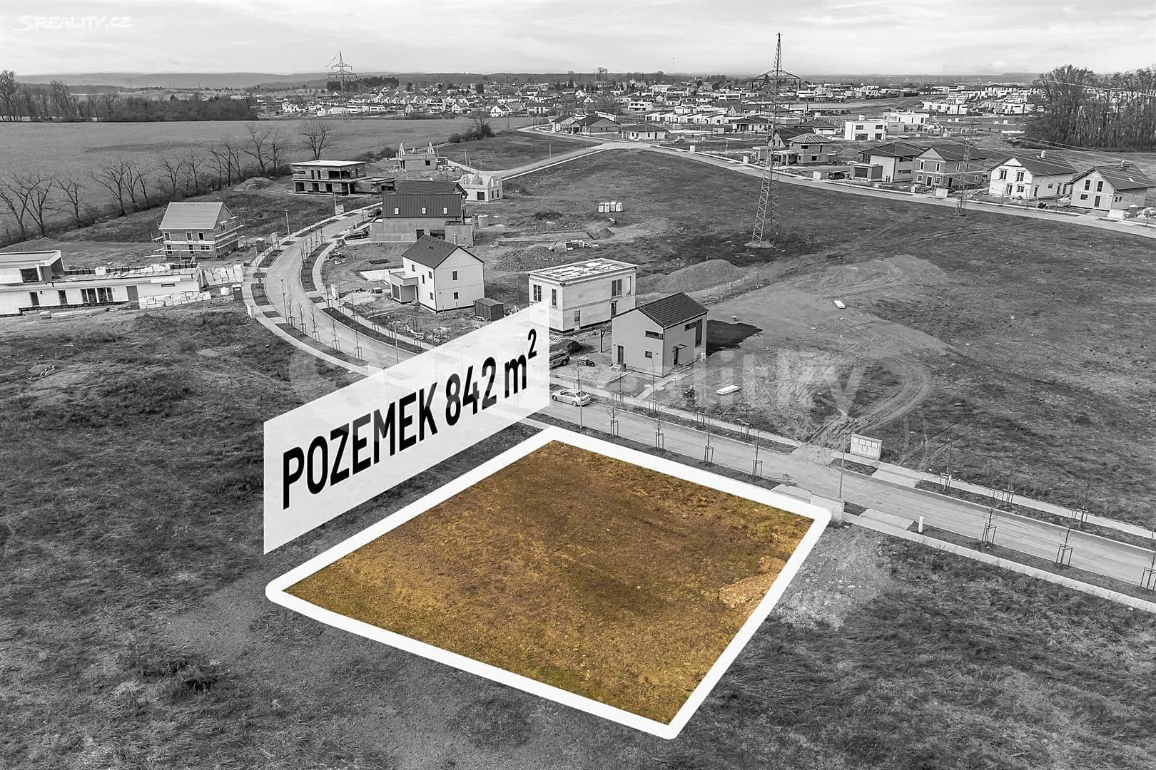 plot for sale, 842 m², Rochlova, Vysoký Újezd, Středočeský Region