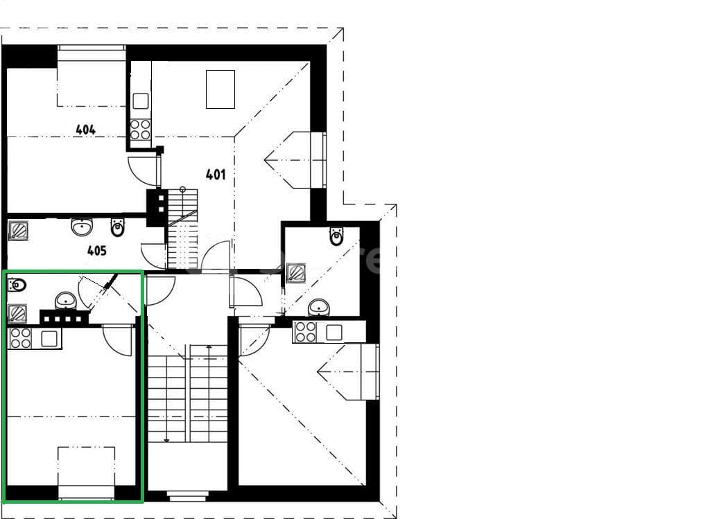 Small studio flat to rent, 23 m², Přemyšlenská, Prague, Prague Small studio flat to rent, 23 m², Přemyšlenská, Prague, Prague