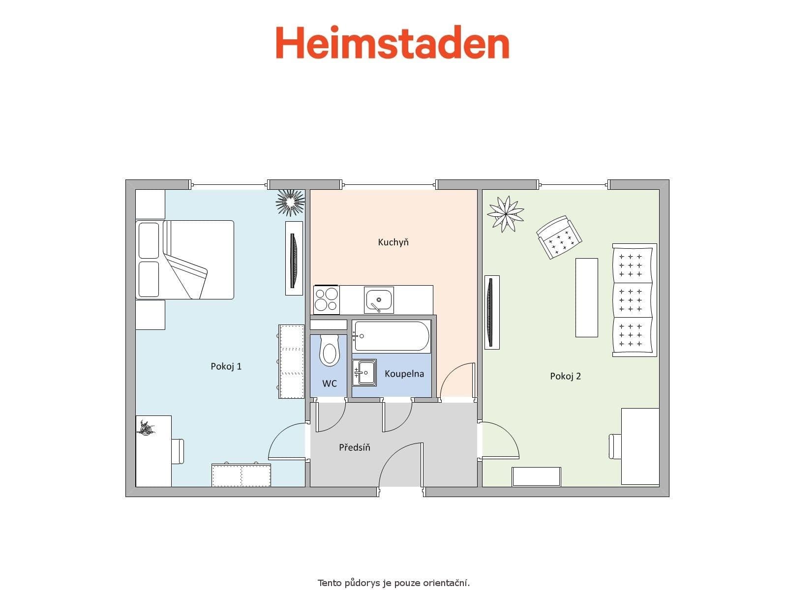 2 bedroom flat to rent, 49 m², Janského, Karviná, Moravskoslezský Region 2 bedroom flat to rent, 49 m², Janského, Karviná, Moravskoslezský Region