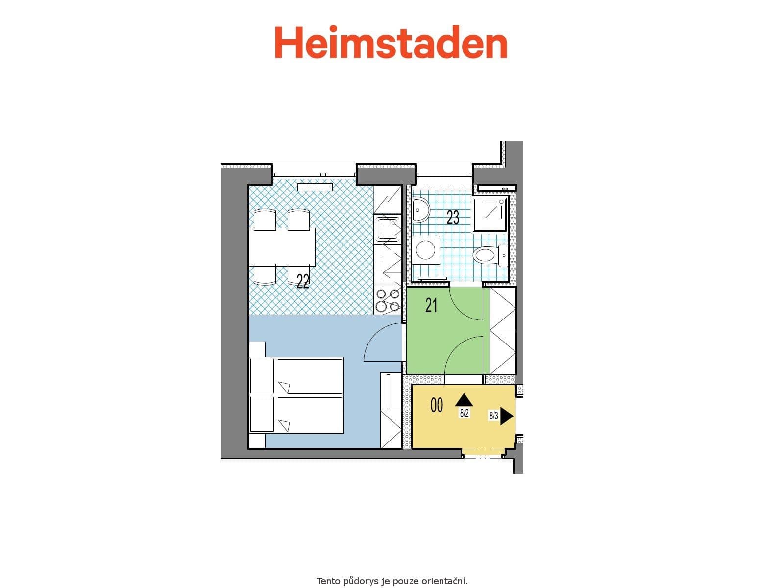 Studio flat to rent, 21 m², Nedbalova, Karviná, Moravskoslezský Region Studio flat to rent, 21 m², Nedbalova, Karviná, Moravskoslezský Region